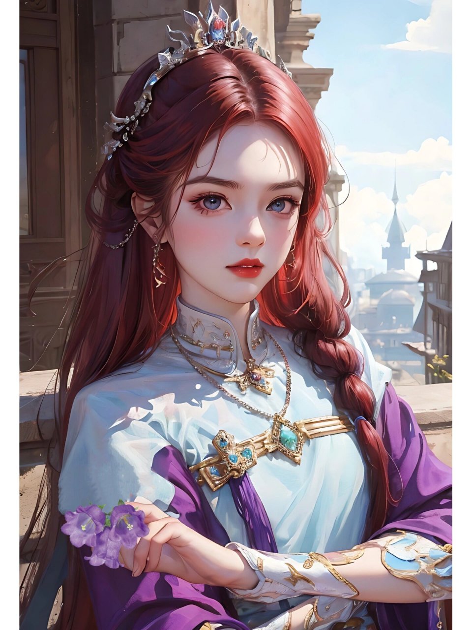 红发公主|壁纸头像 迪士尼红发公主叫爱丽儿公主,她聪慧,好看,漂亮