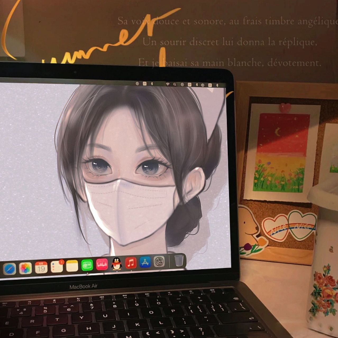 职业头像91护士小姐姐 这个不是按照正规的画,还有其他的都是根据