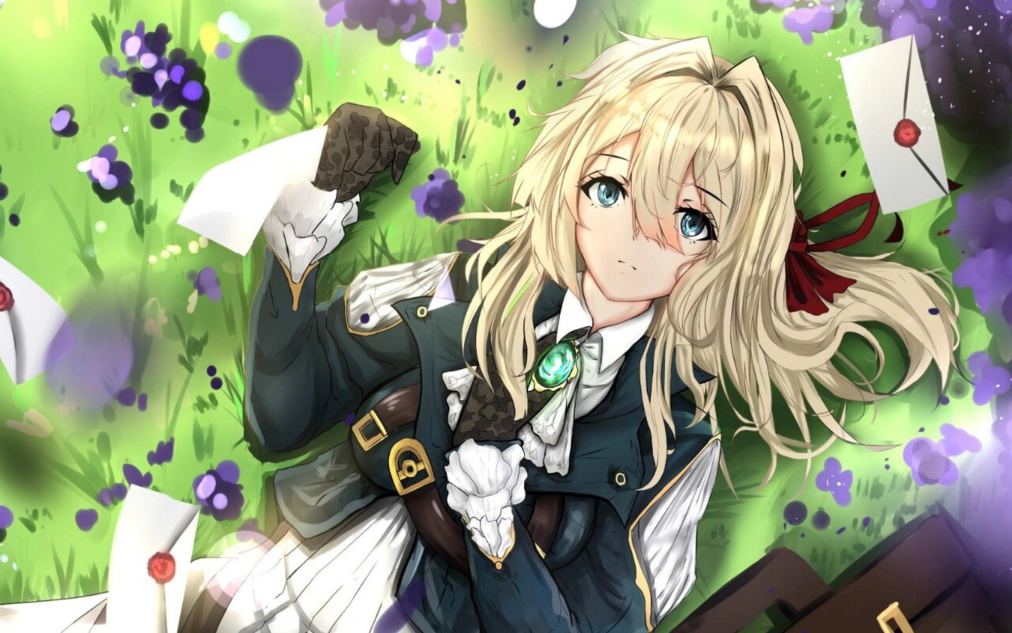 紫罗兰永恒花园壁纸合集 关注我获取更多动漫资讯,番剧推荐,美图壁纸