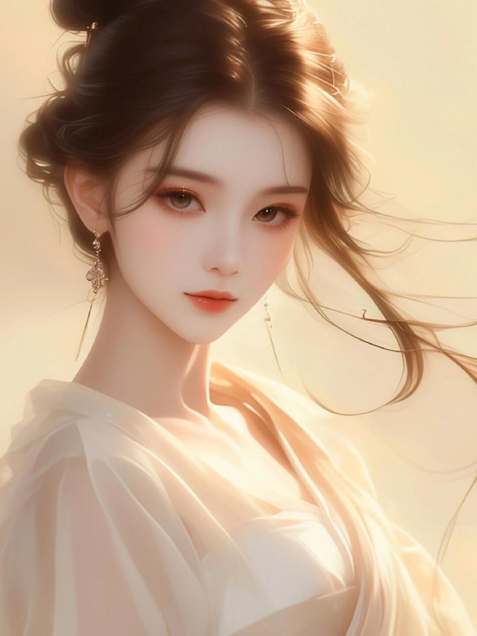 古风美女头像图 一袭华裳,一世风雅,风姿绰约,一颦一笑皆风情 用来