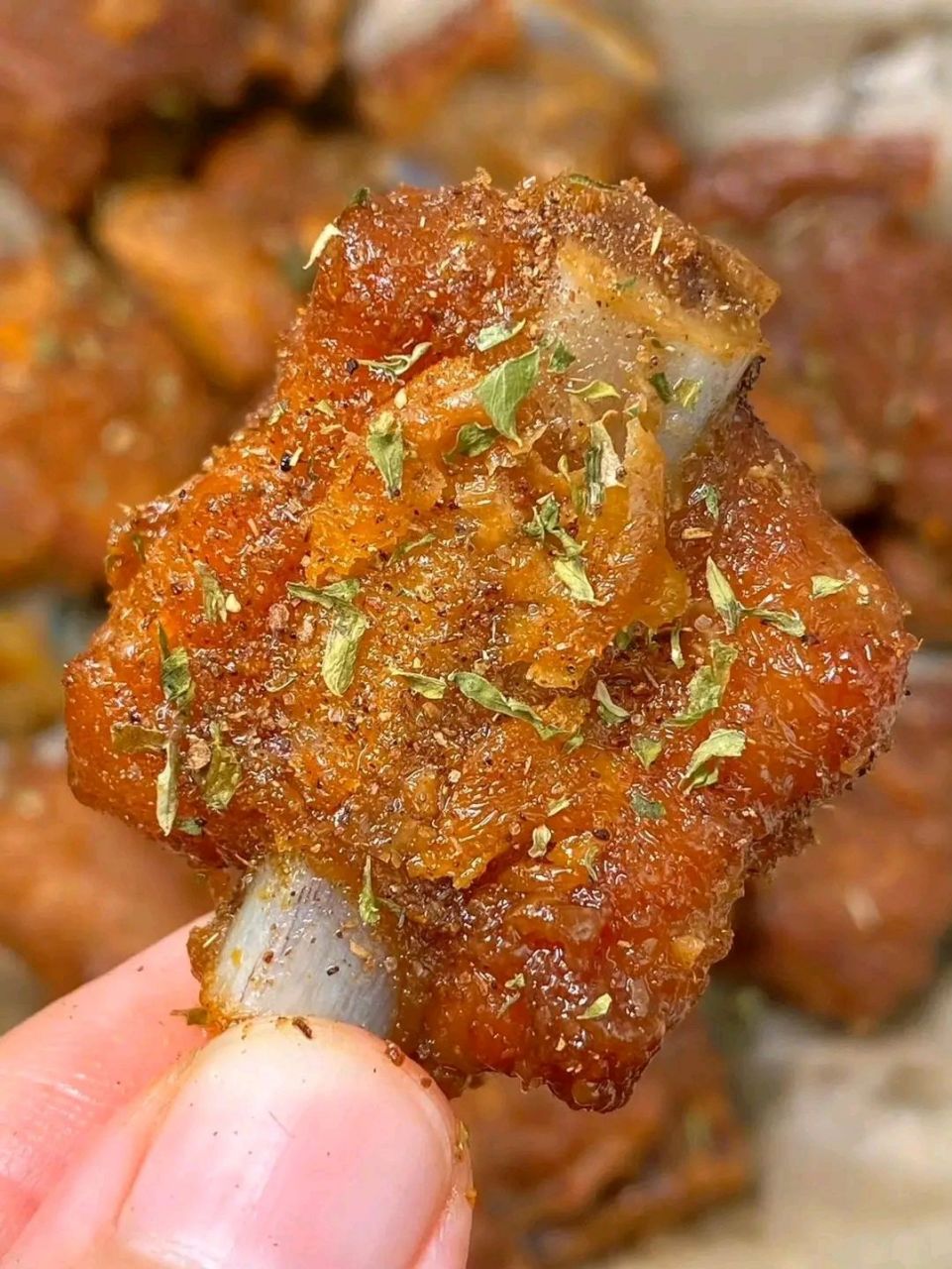 空气炸锅这样做香酥排骨要多做哦,不够吃 有了空气炸锅03做出来的