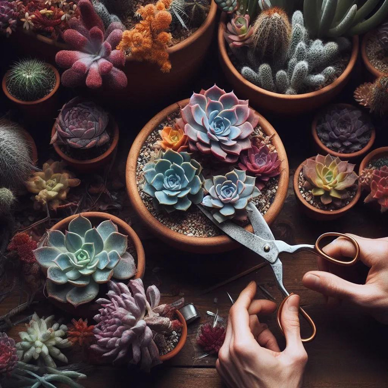 多肉植物修剪的秘诀:如何让它们长得更美 修剪多肉植物是为了保持良好