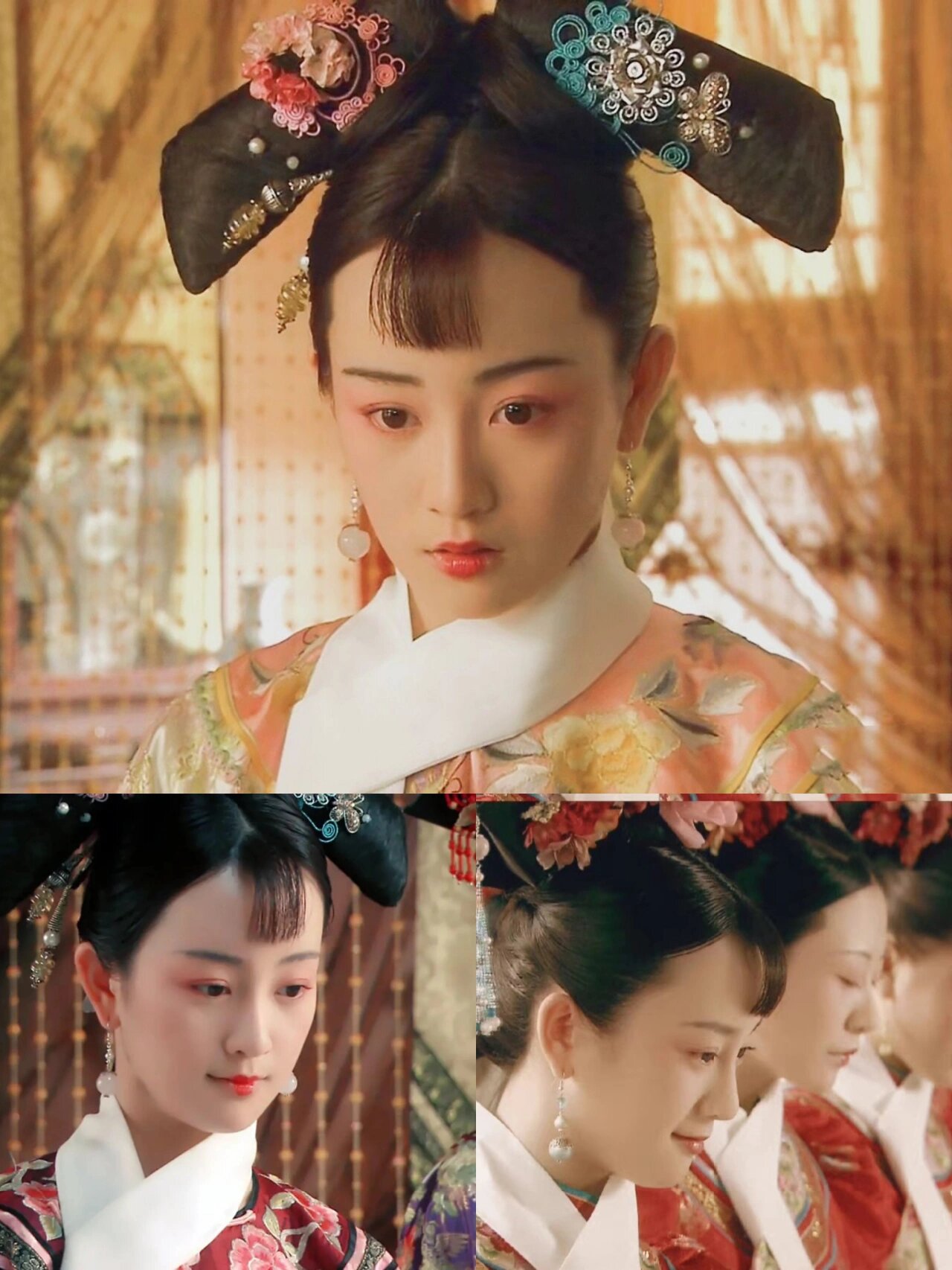 张檬的珍妃面容清秀,灵气十足,把一个清朝宠妃演绎的淋漓尽致,奈何剧