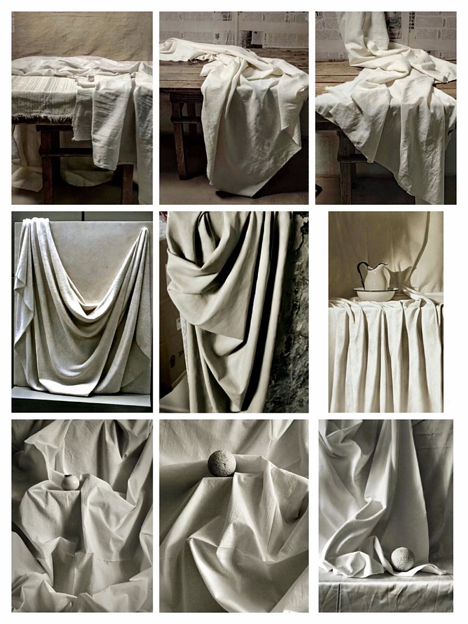 素材分享# #绘画# #素描衬布# ##素描画衬布# #静物衬布# #素描白色