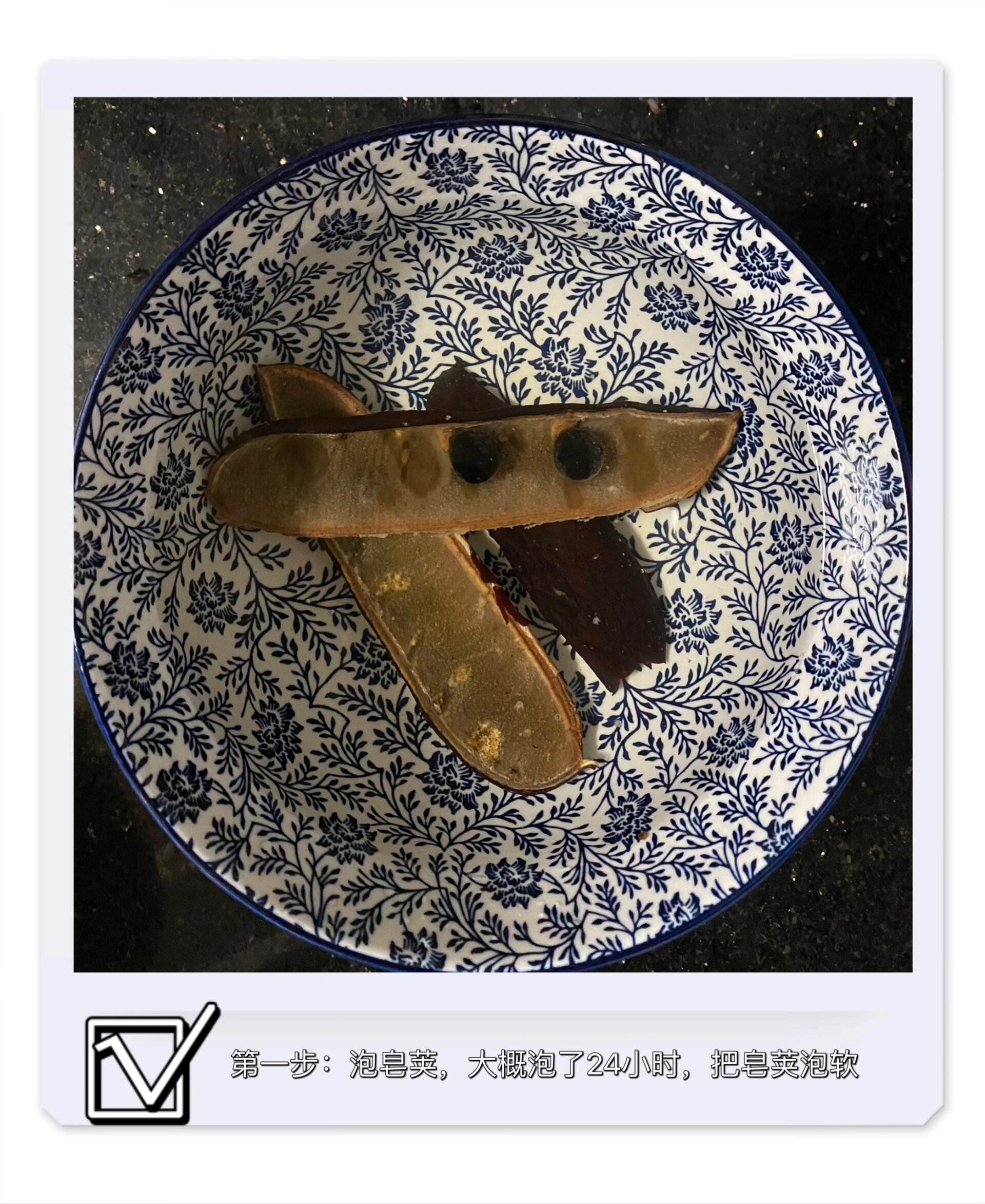 自制皂荚洗发水