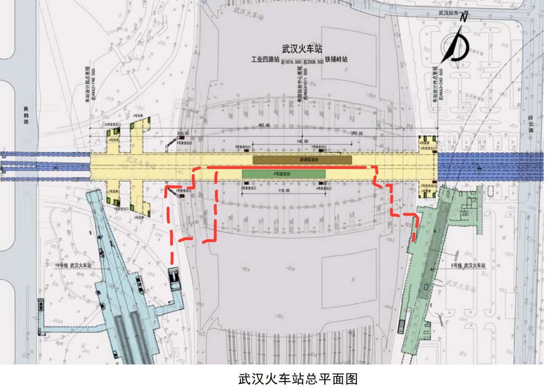 武汉城铁站路线图图片