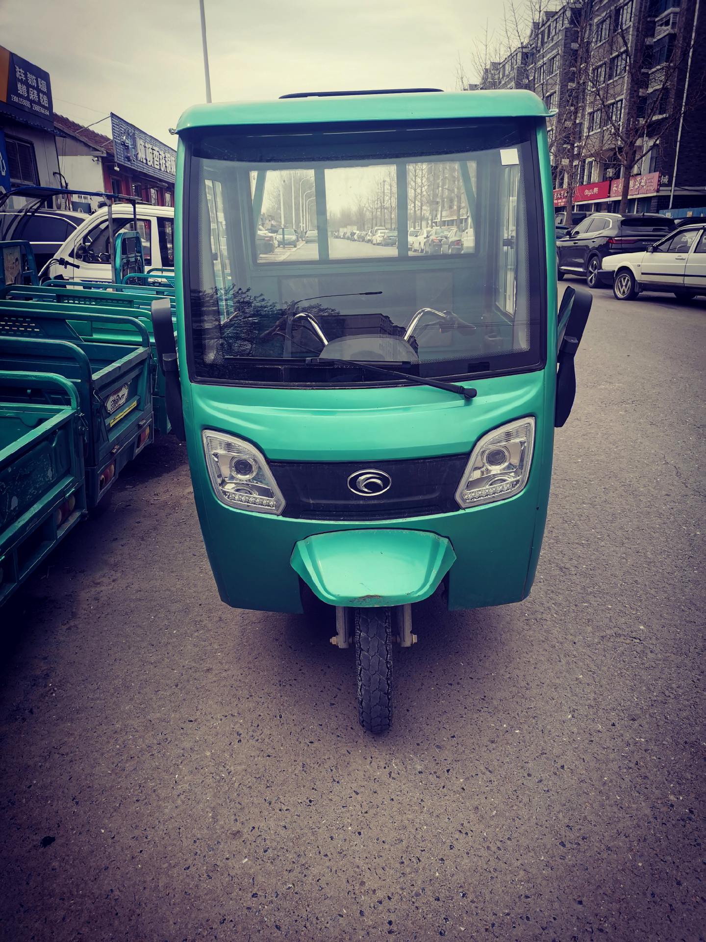 福田五星三轮车,一米五斗,车很新电池很好,潍坊奎文可以来看电动三轮