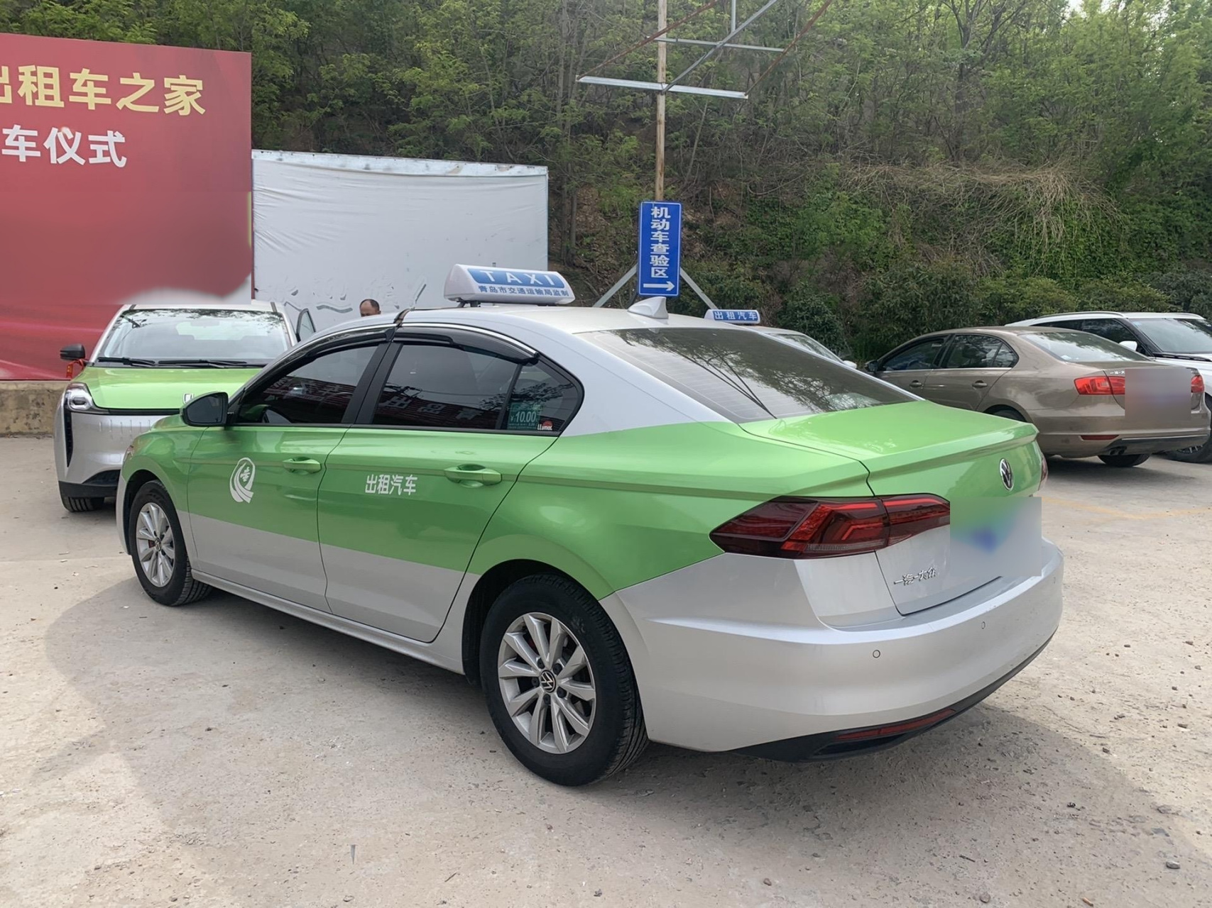 新到22年11月宝来出租车1.