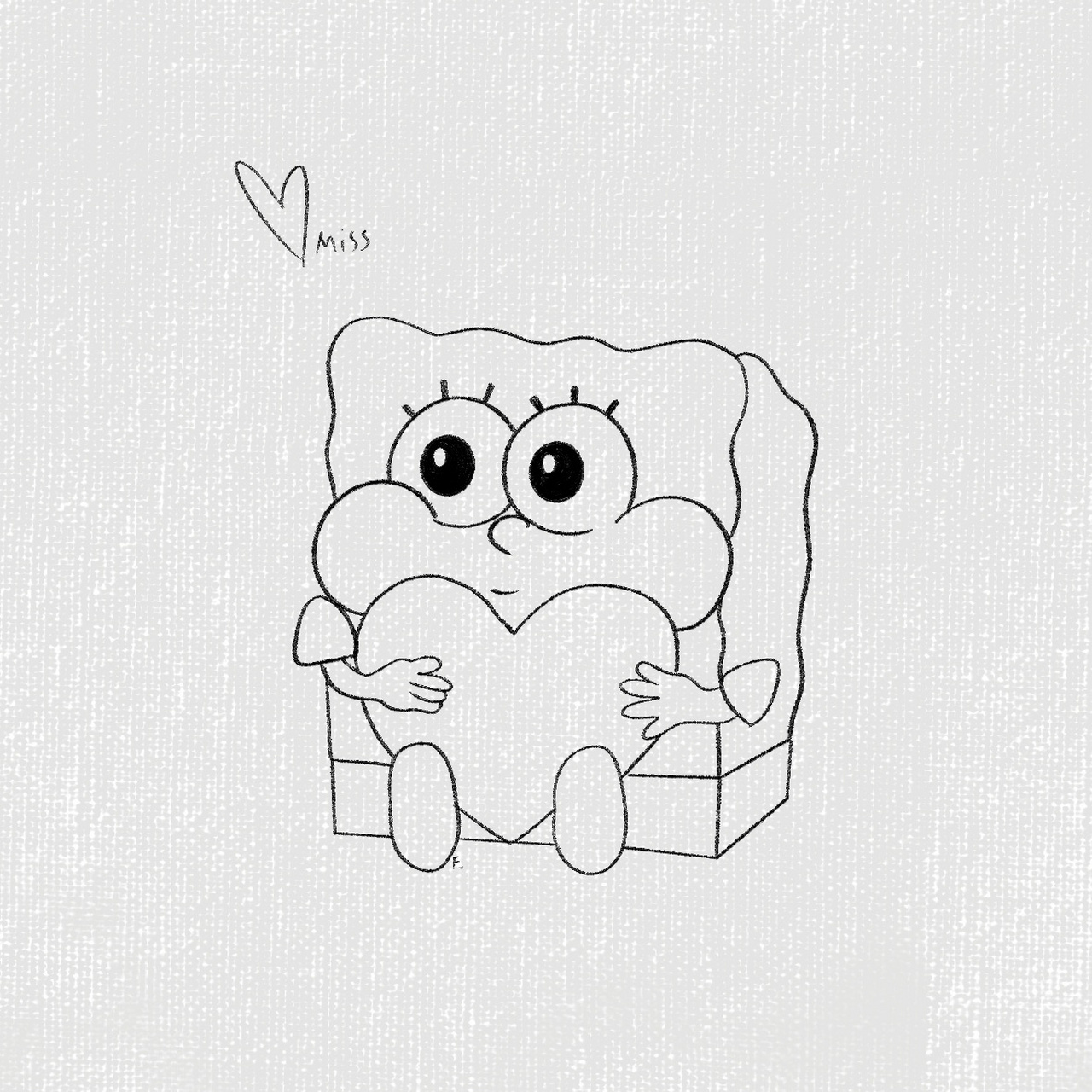 超详细的海绵宝宝简笔画教程