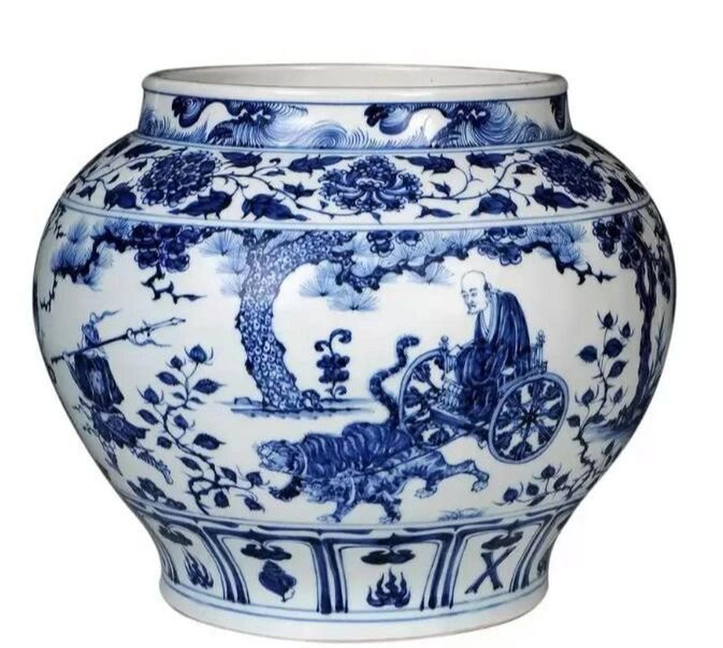 鬼谷子下山 在2005年在伦敦佳士得"中国瓷器及艺术品"拍卖中,拍出了一