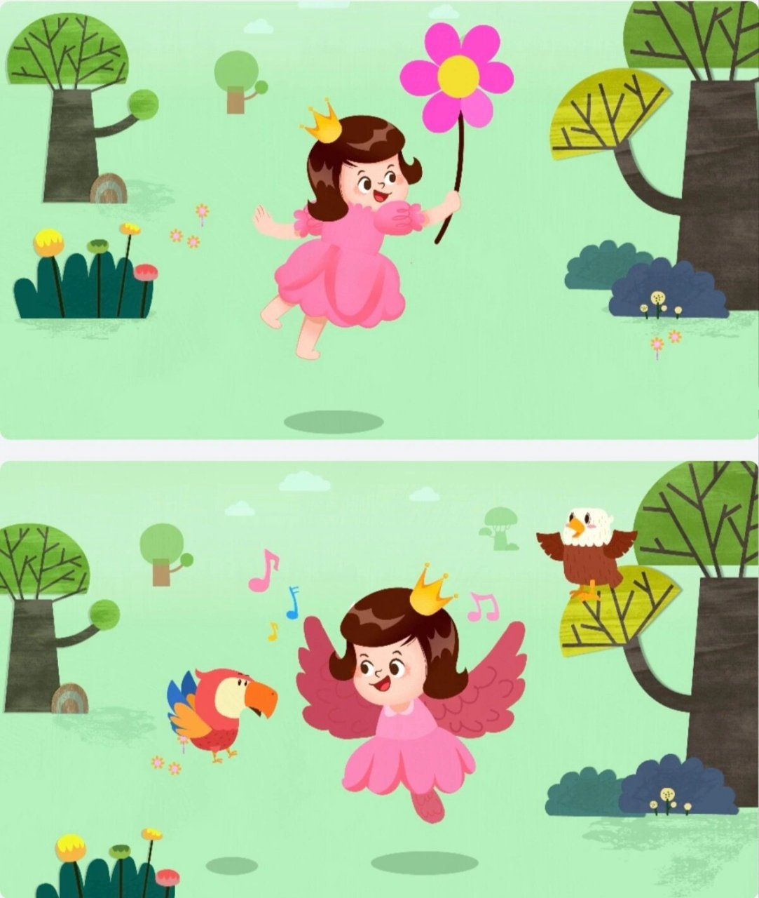幼儿园公开课/中班语言《如果我能飞》 活动目标: 1,结合课件,动作