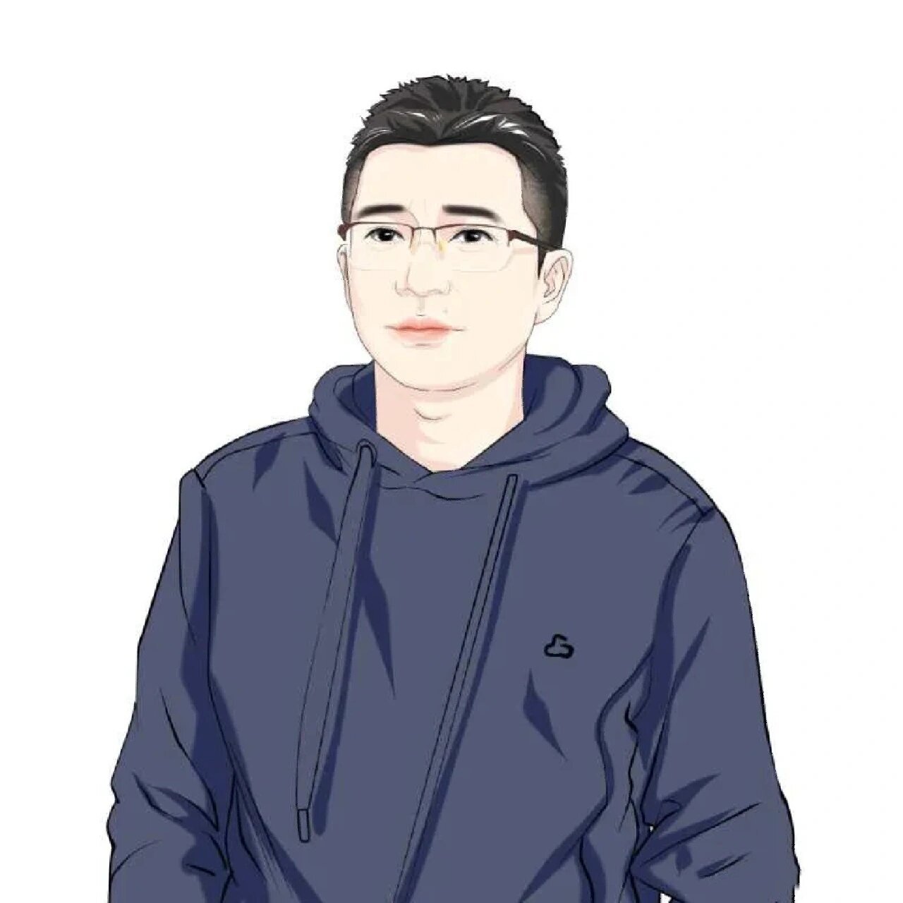 男士手绘漫画头像 成熟稳重 帅气十足 男士手绘漫画风,男士专场,成熟