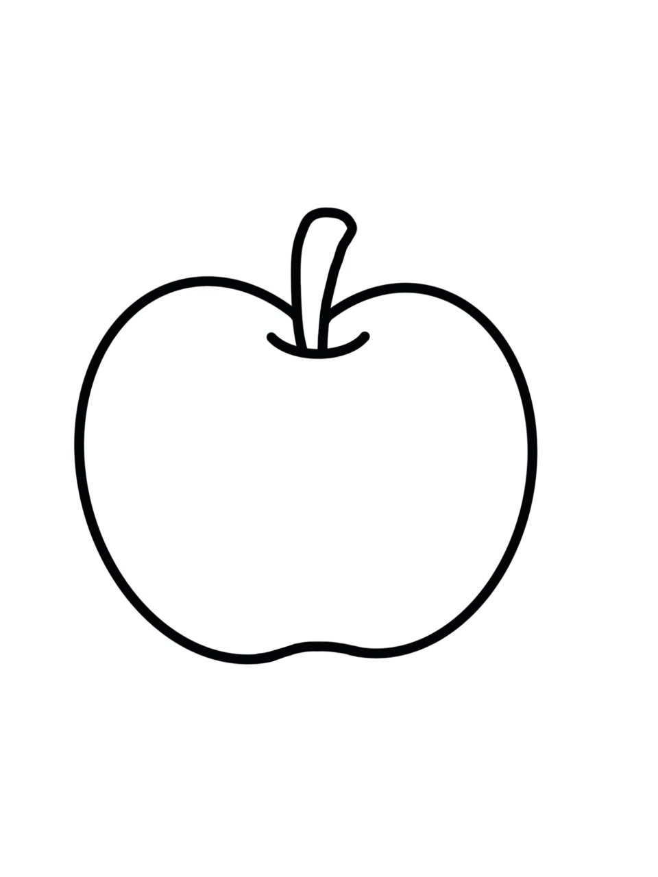 儿童简笔画|红苹果🍎