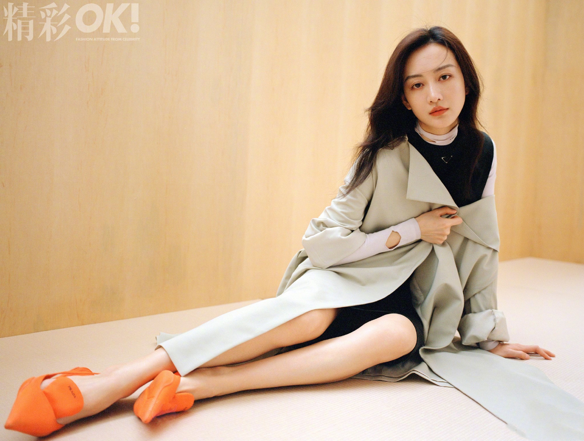 王鸥美腿写真精选