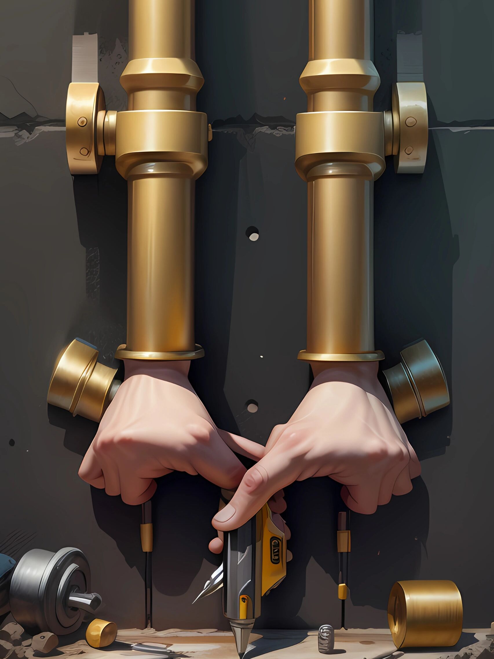 钉钉子gif