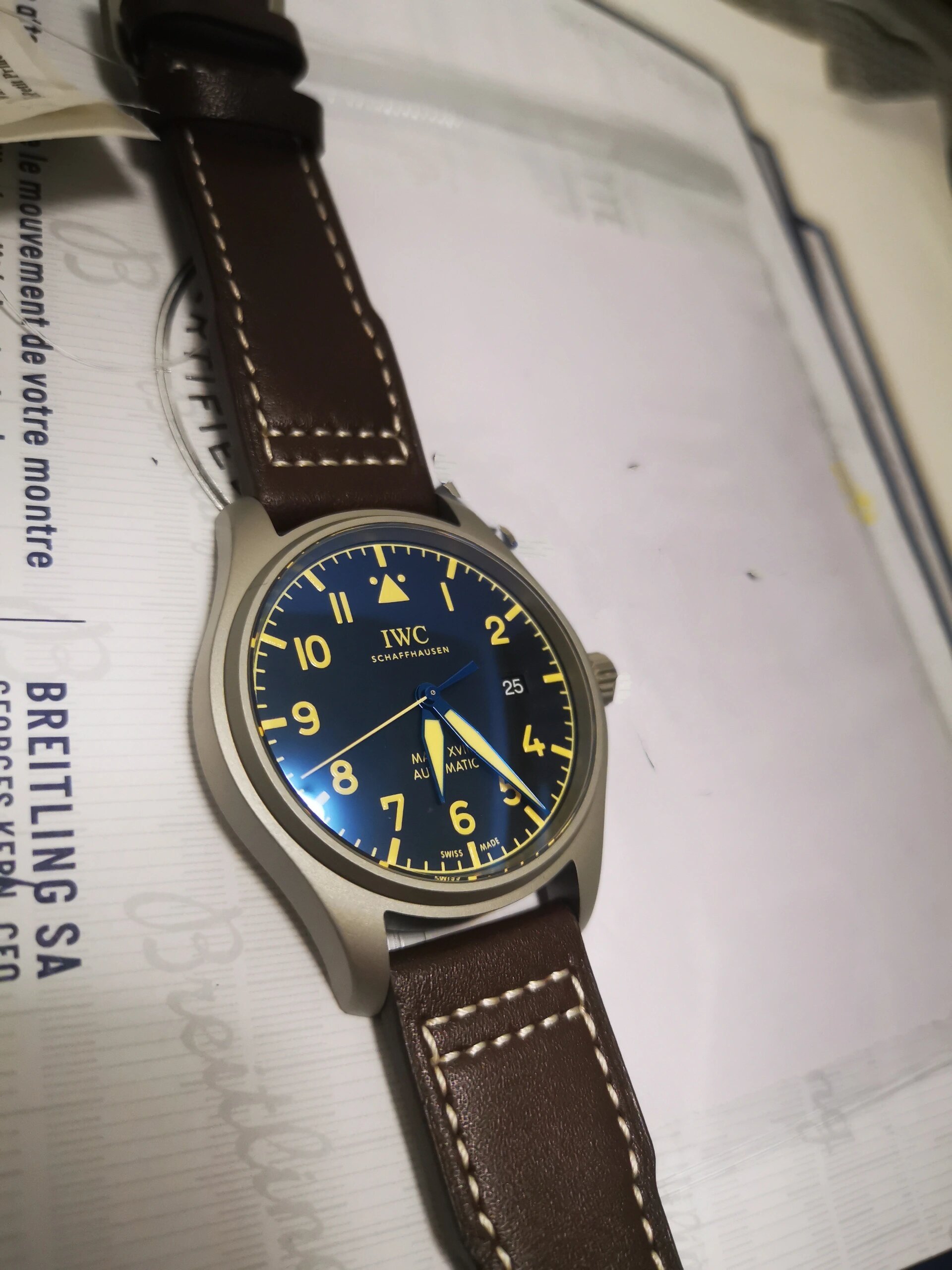 iwc mark xviii 钛金属