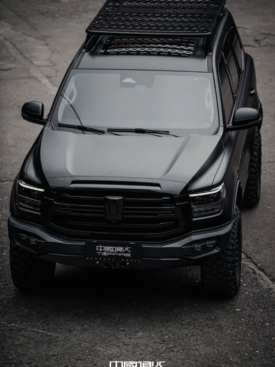 坦克500 新品 顶火97系列 铝合金 行李架 重量21kg 77 顶火碳钢款