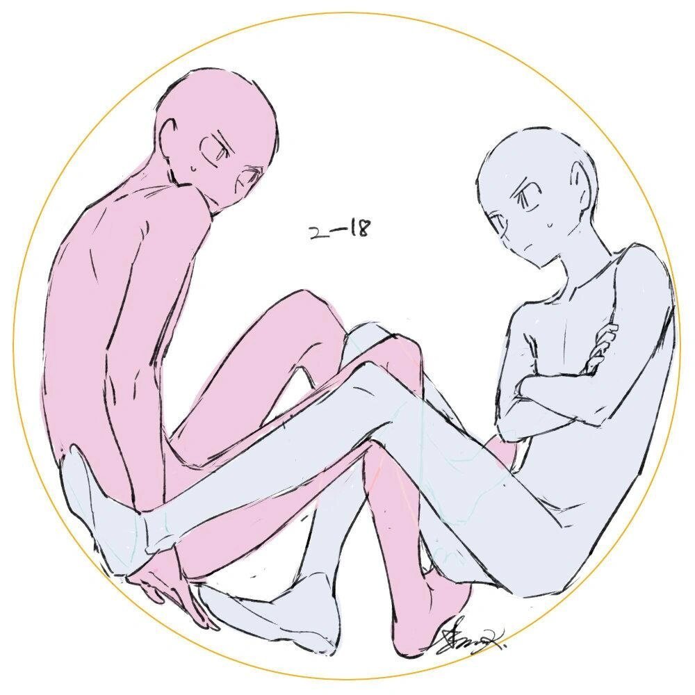 双人cp构图参考