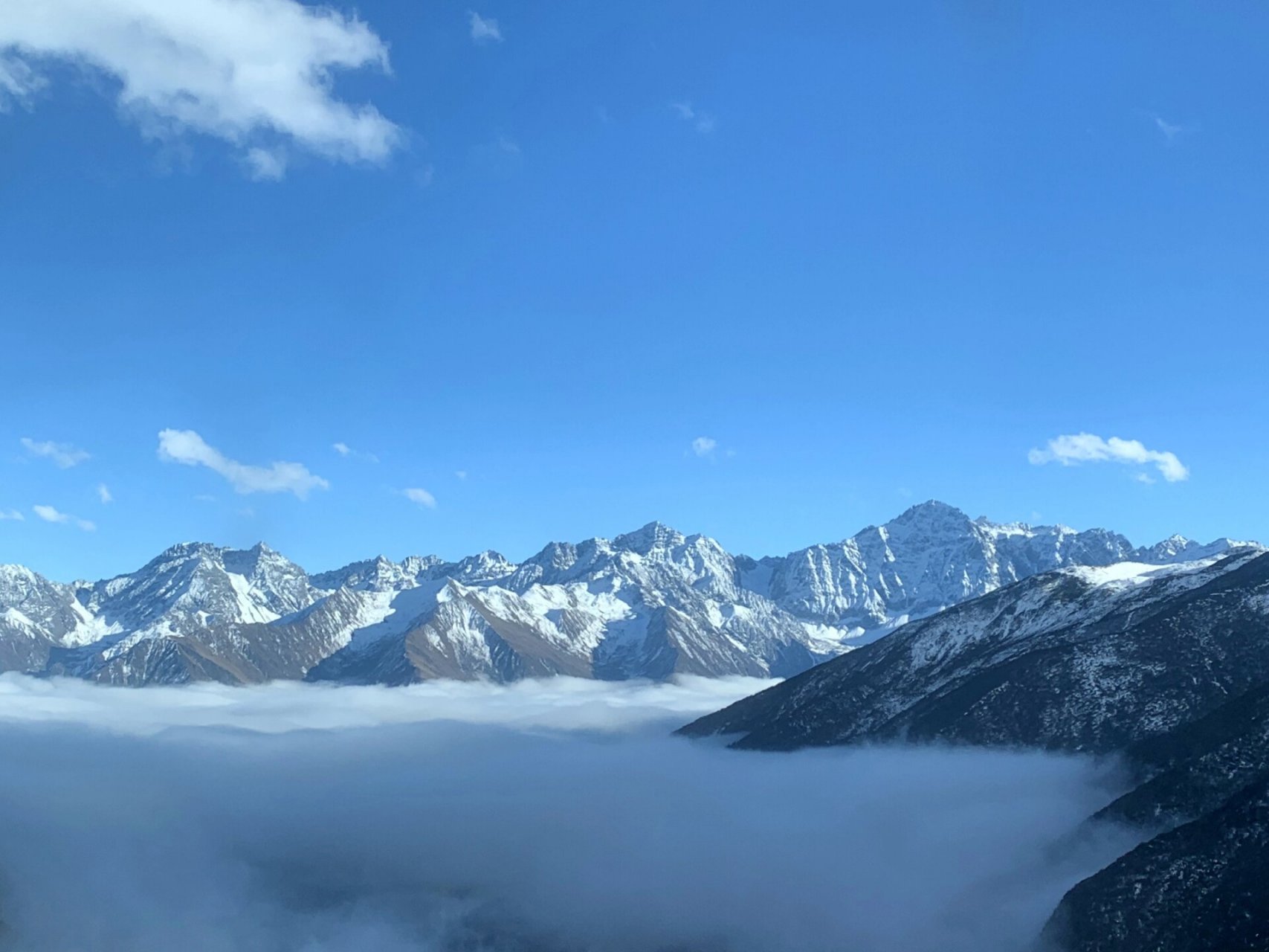 11月四姑娘山,亲测完美    11月的川西,简直美爆了!