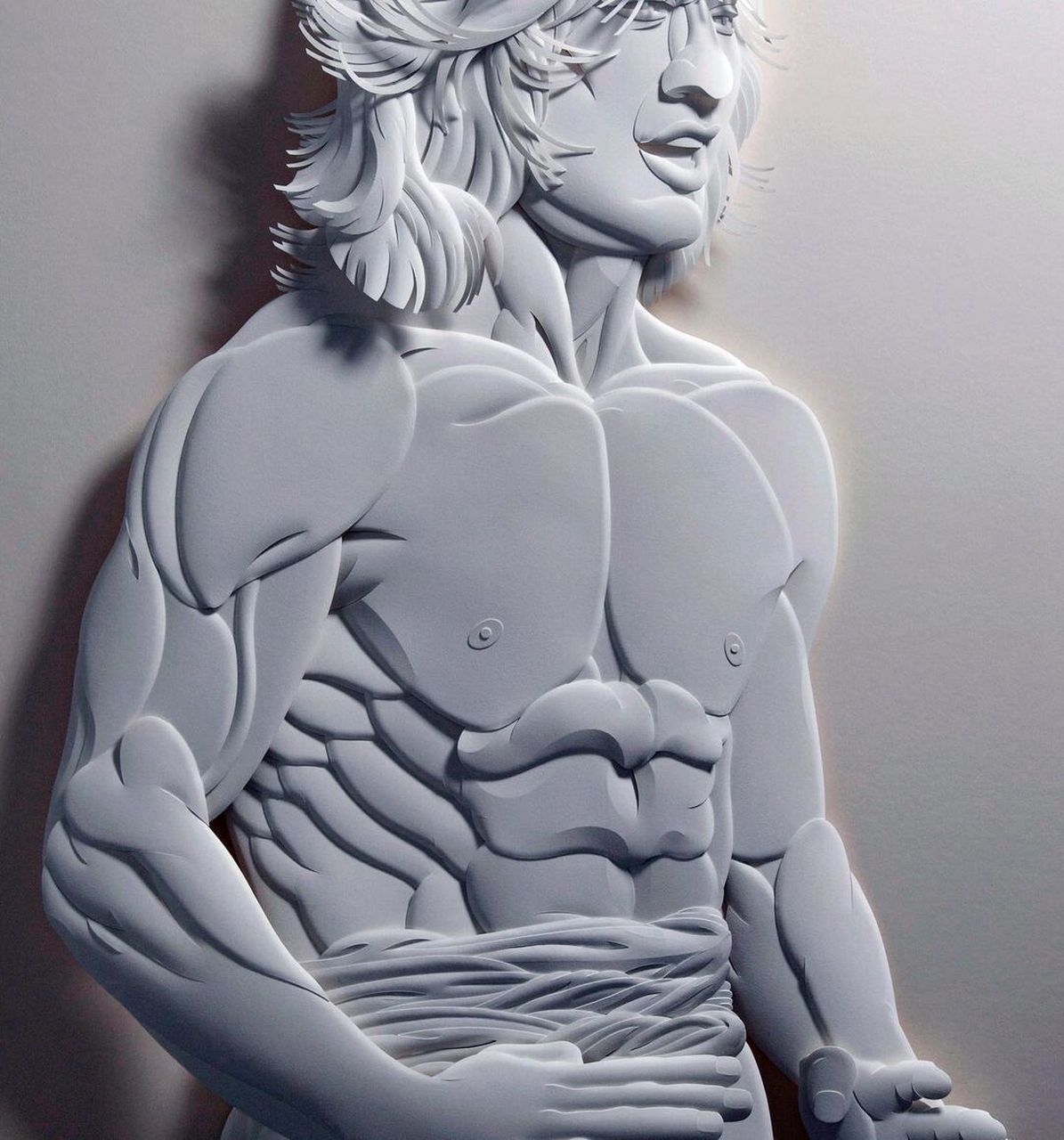 这样的成龙你们见过么6315 作品分享 艺术家:jeff nishinaka 	 纸