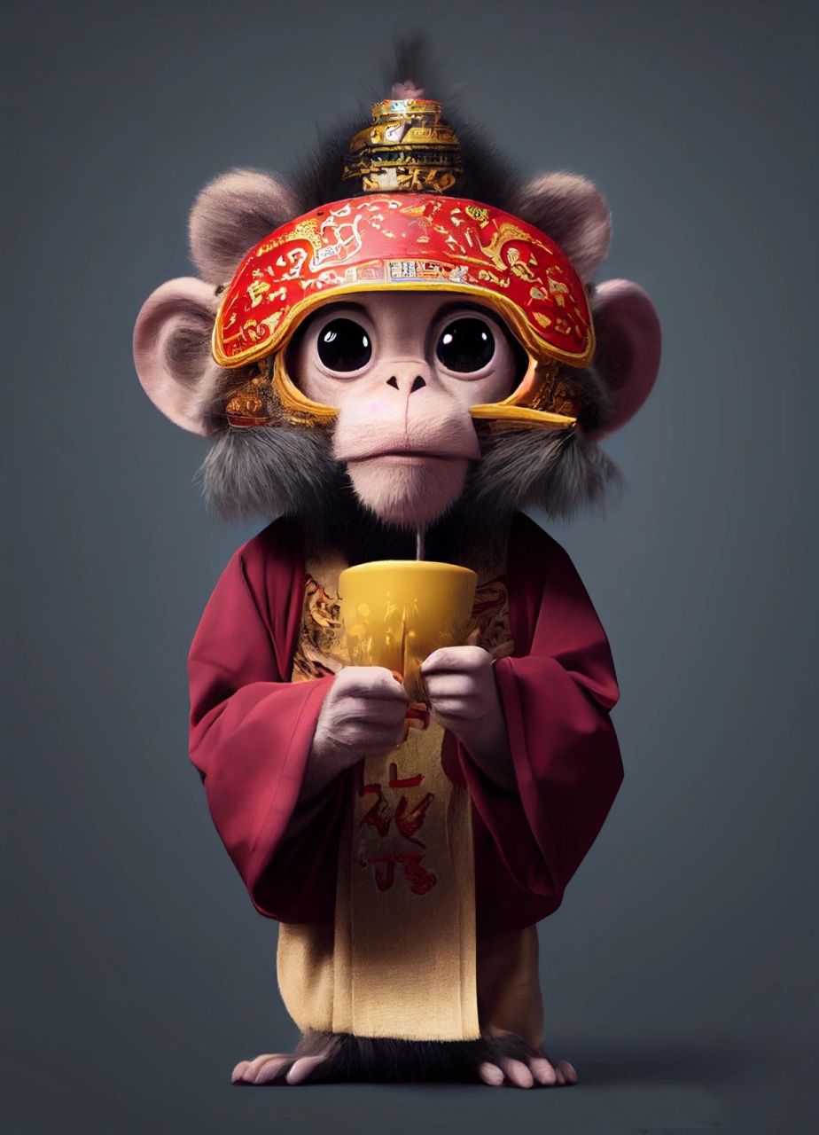 猴子拟人动漫图片