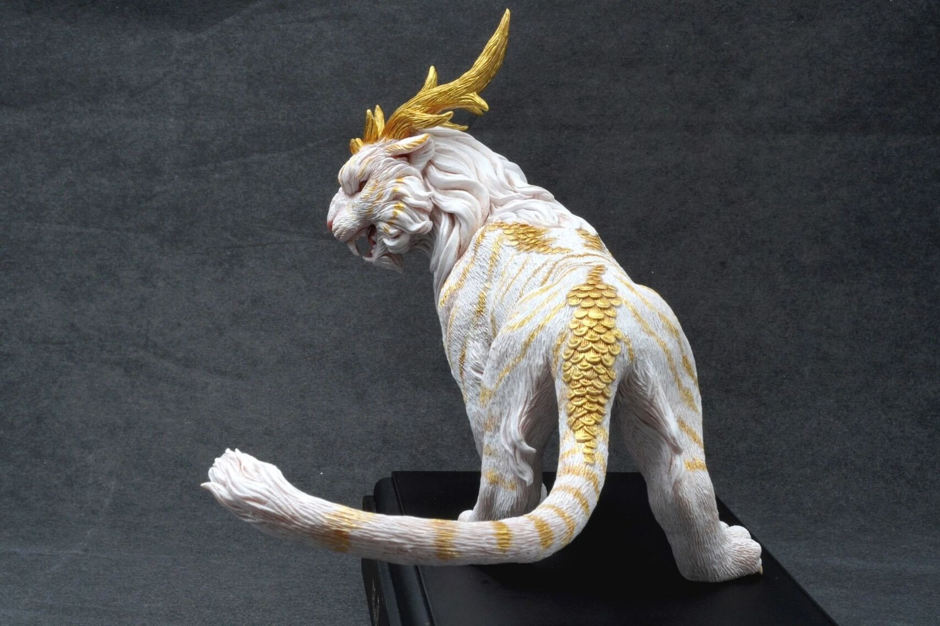 千江月国风神兽手办-龙九子之狴犴 中国古代神话传说中的神兽,为鳞虫