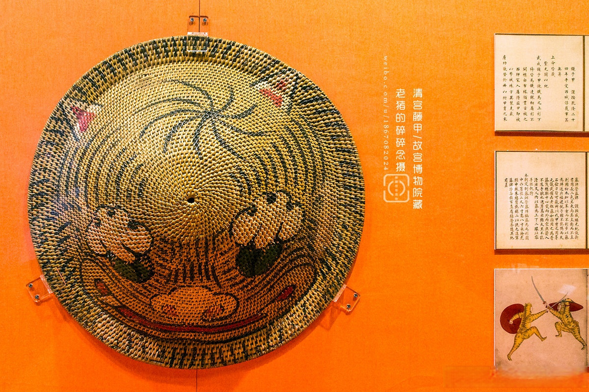 可算看到传说中虎衣藤牌兵的物件了.