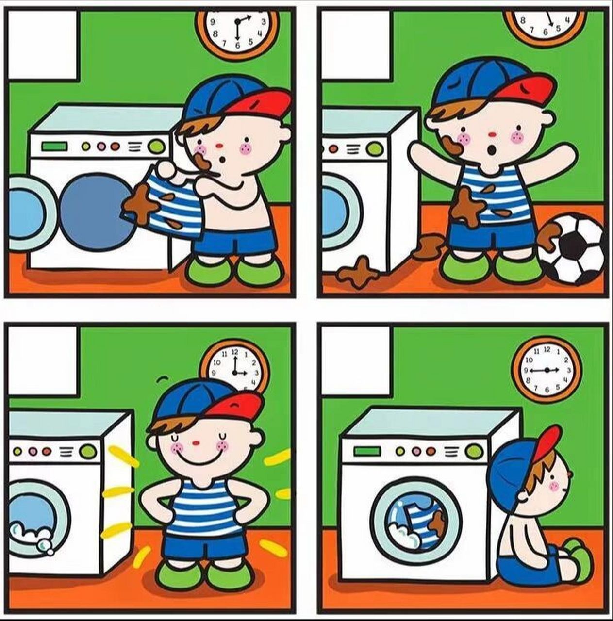 中班语言区图片排序|看图说话 翻到的玩具, 于是大宝贝去某宝找到了