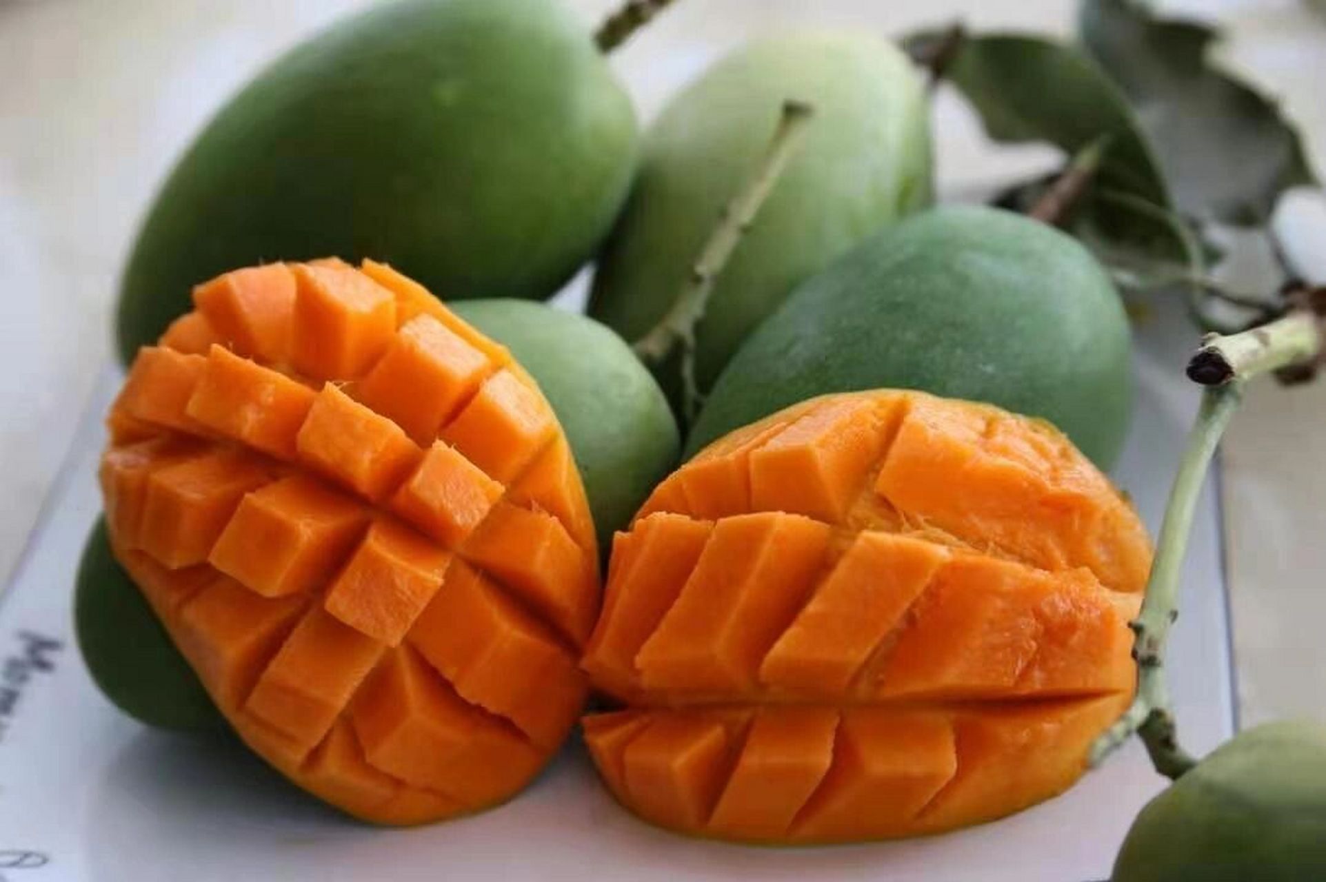 口感超甜  超香  唯一的缺点就是核大 	 四川攀枝花,椰香芒果03你