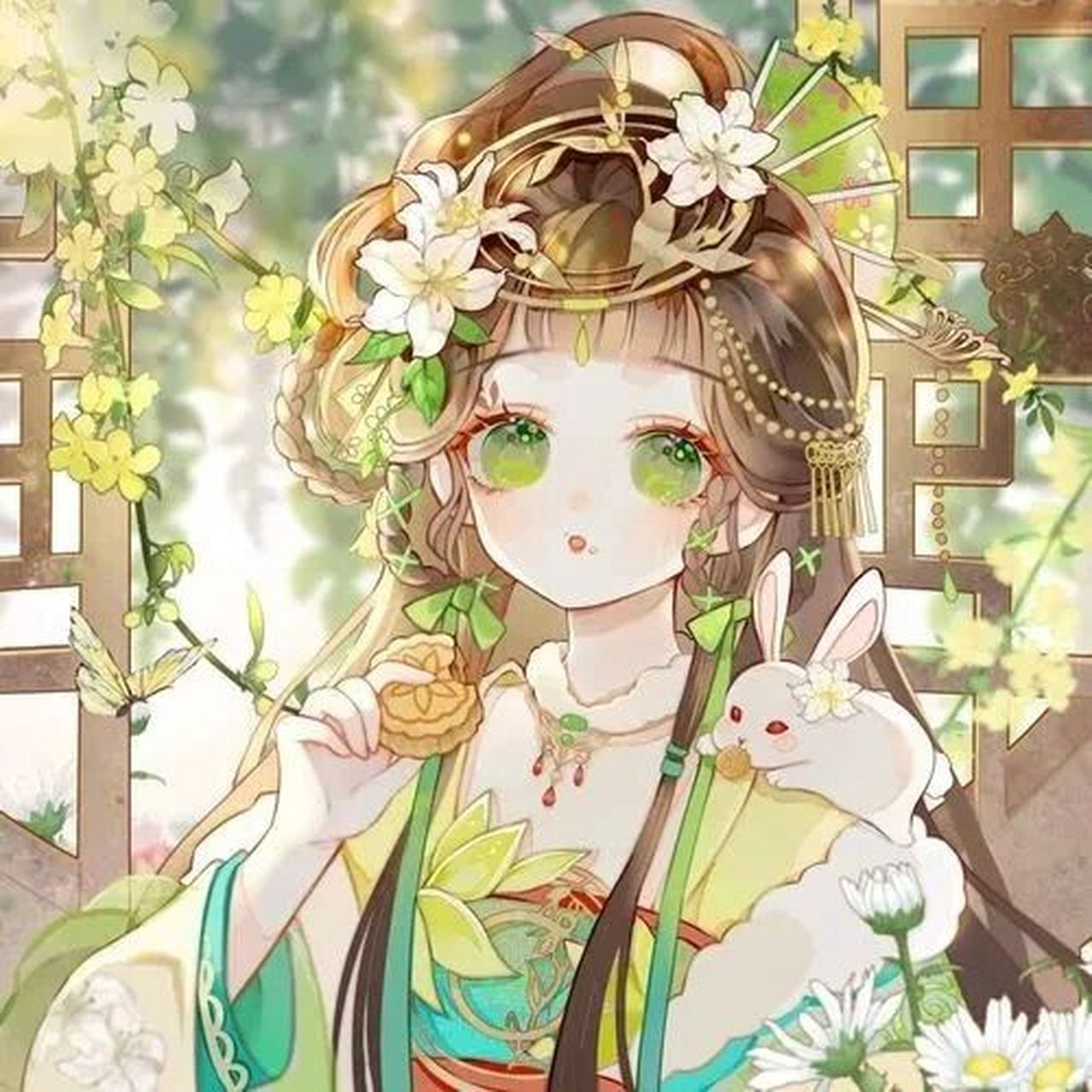 古风美女动漫头像穿古装的女子最美了