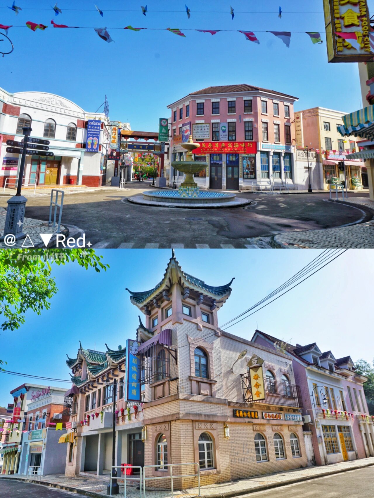 中山影视城·一天能领略美国/英国/日本街景