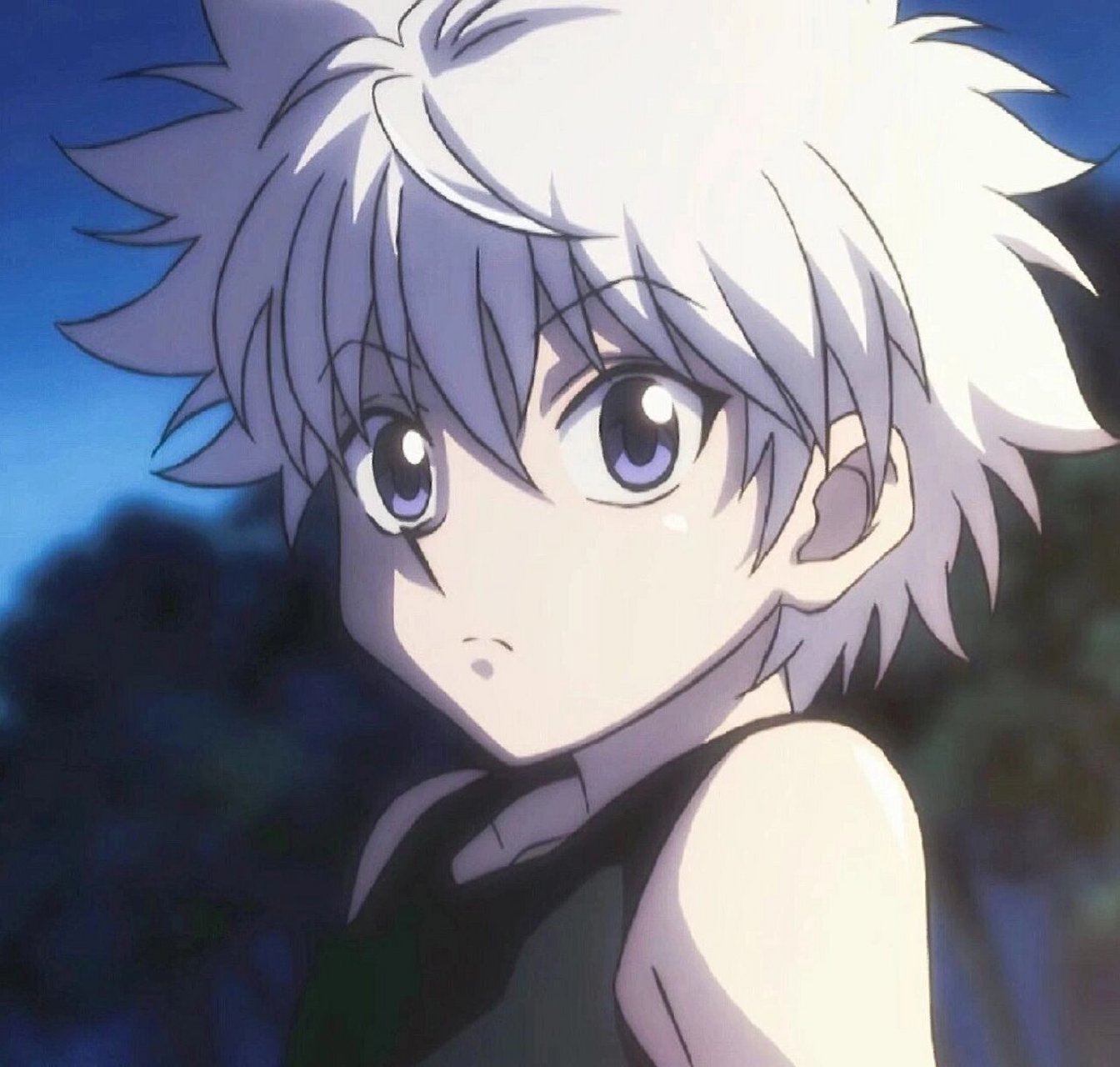 头像|动漫男神9号奇犽 "我能遇见你,真的太好了" 	 cr:p156 花白棉