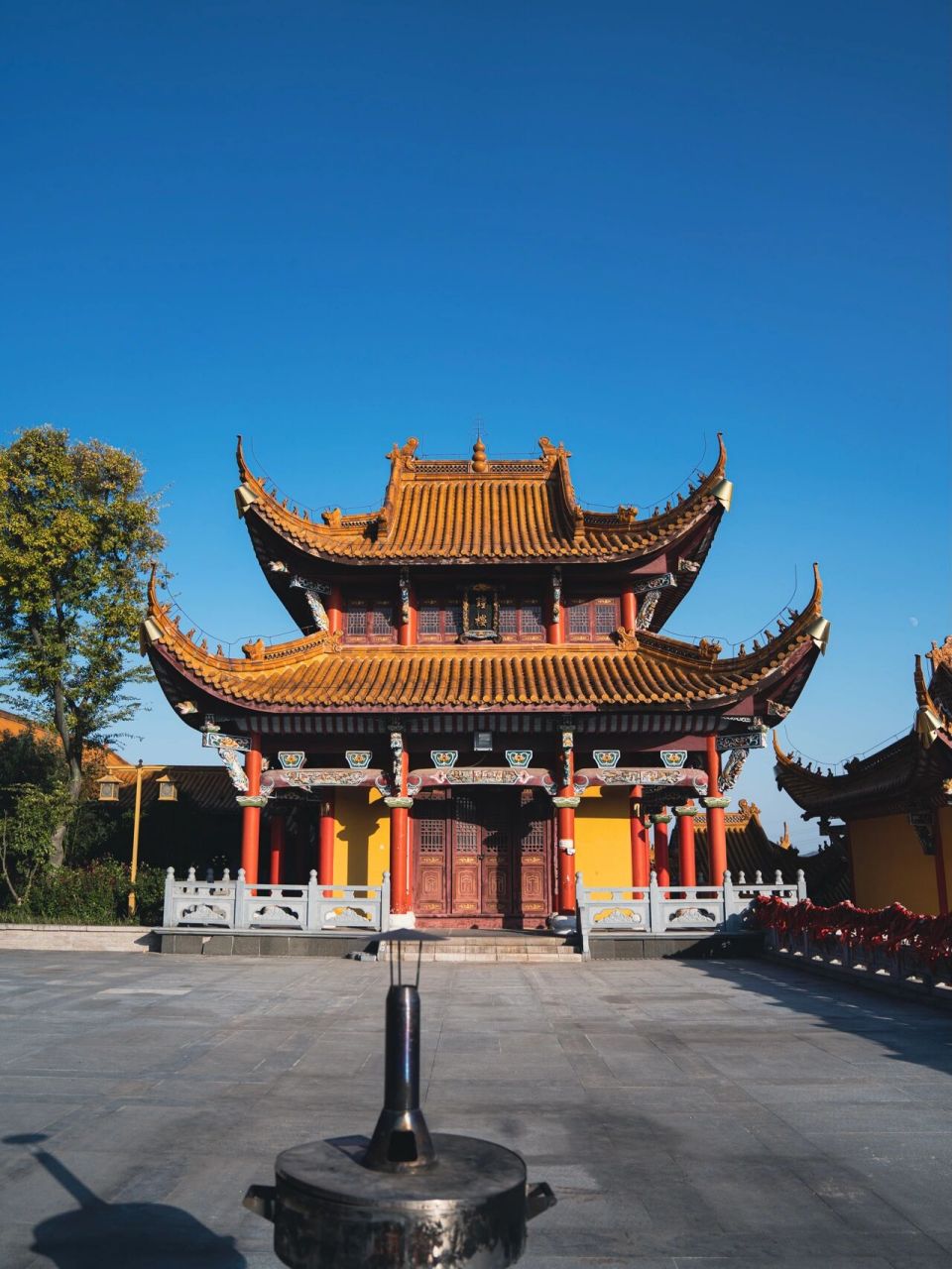 周末远离城市 蚌埠市小众景点锥子山栖岩寺 99人不多而且很安静