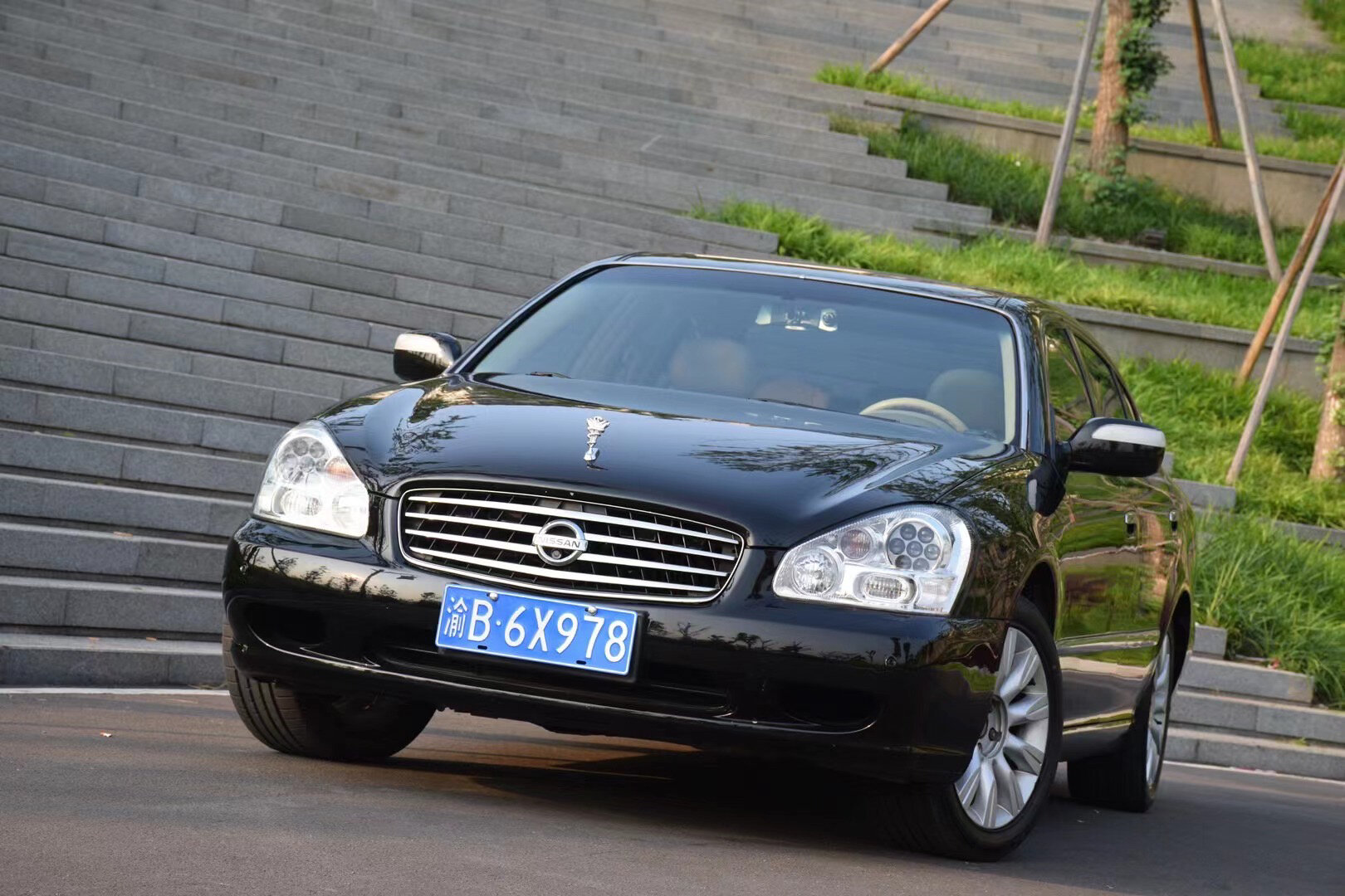 极其少见的日产西玛 2004年 日本原装进口 日产旗舰座驾 车长超5米 d