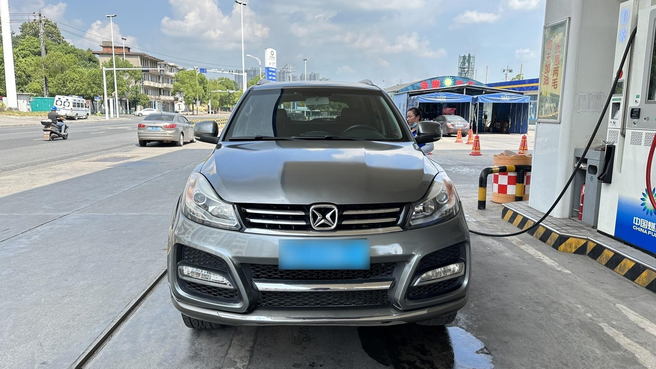 真实油耗测试.16年江铃驭胜s350 2.4t自动两驱柴油豪华版5座.