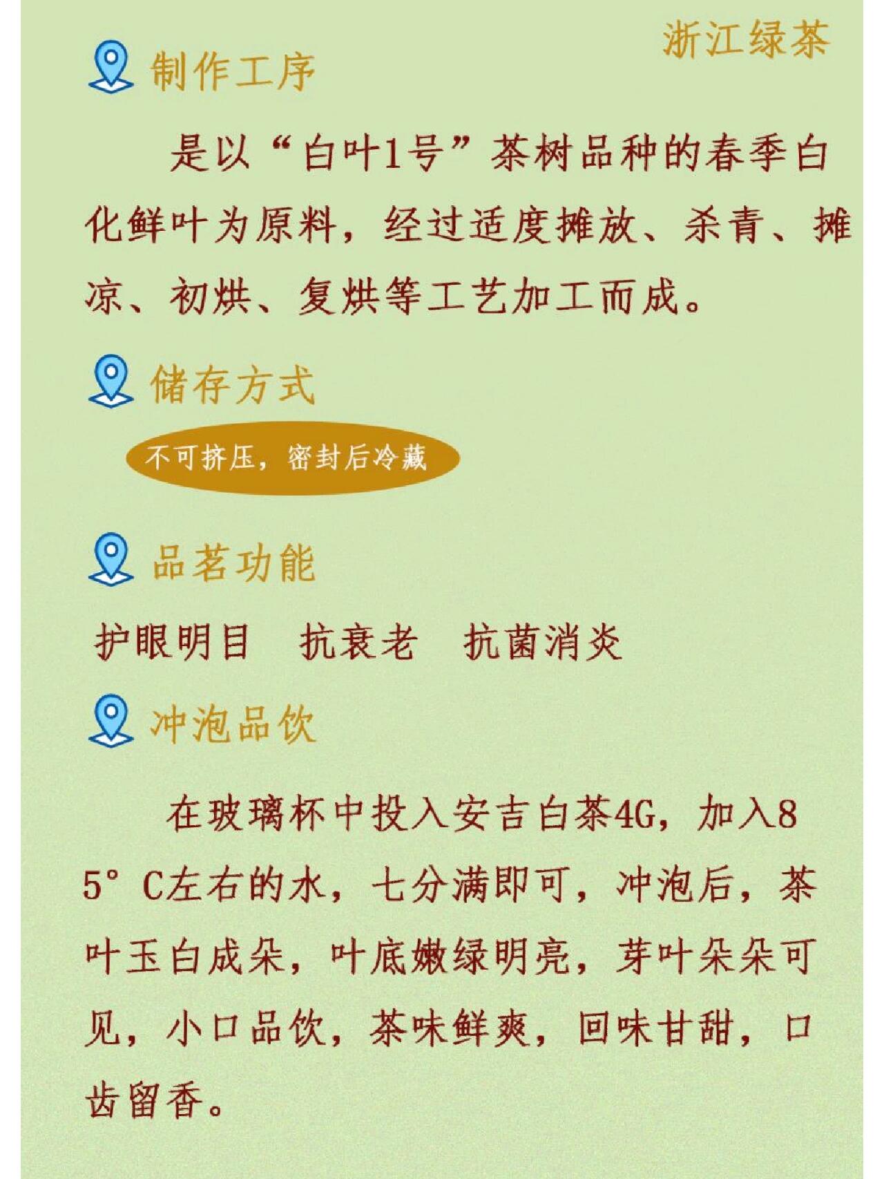 每日一个茶叶小知识/安吉白茶