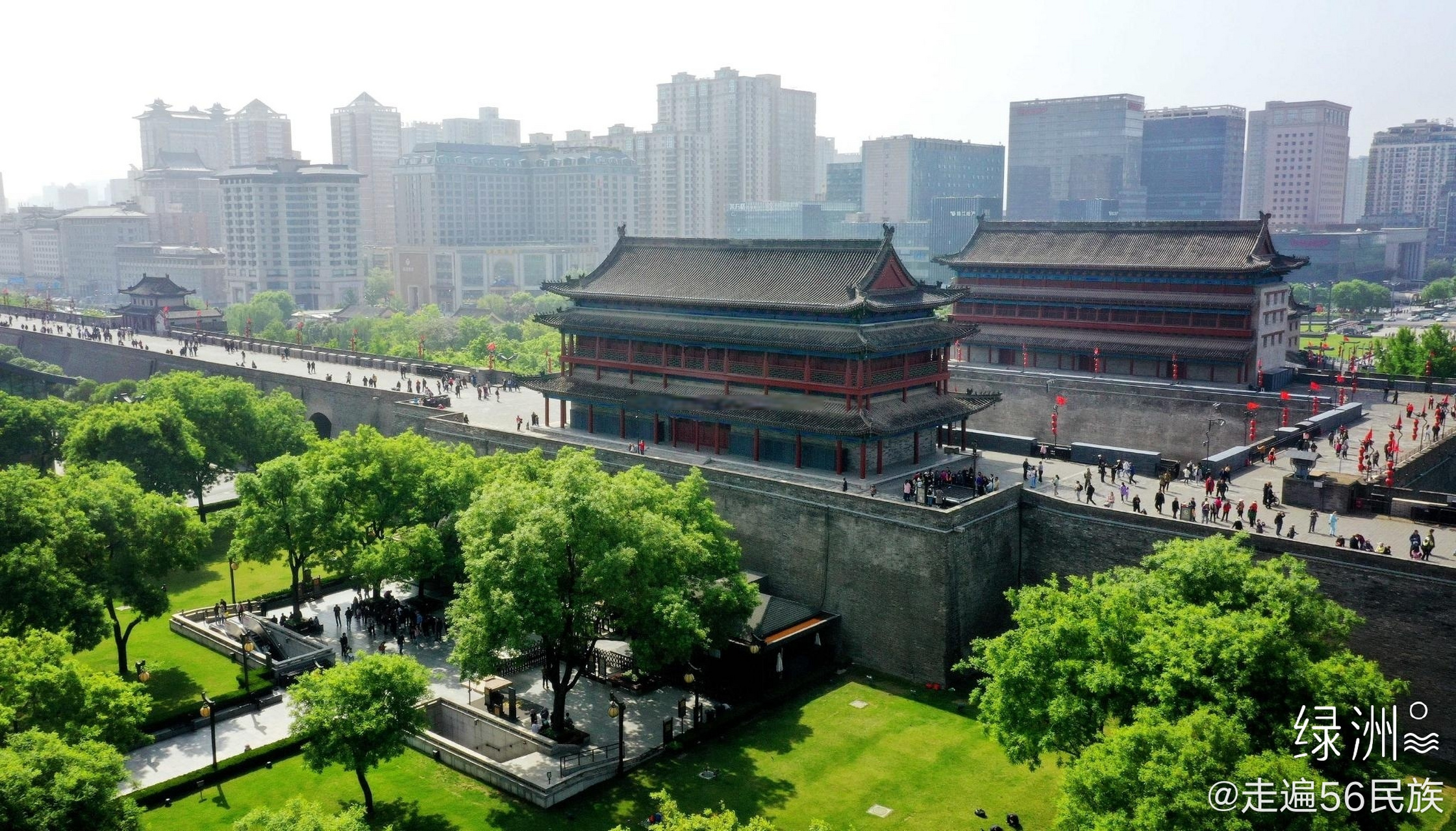 西安明城墙,中国保存最完整的明清城垣 