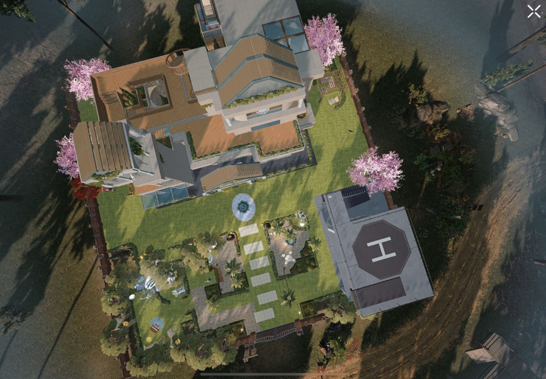 黎明觉醒-庄园布局鸟瞰图 评论区有姐妹要看全局图,给你更新辣!