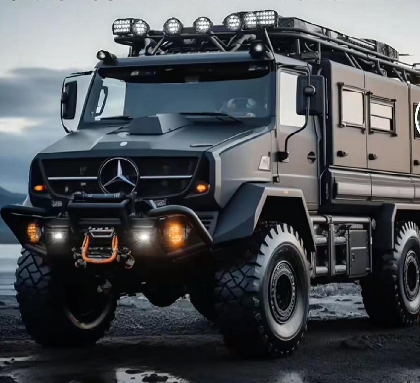 乌尼莫克四驱越野房车接受预定床车 房车厂家