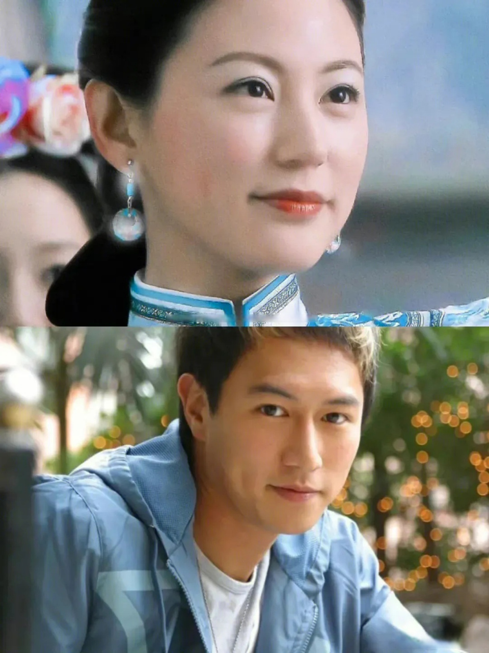 刘心悠和陈键锋算是共用同一张脸吗?