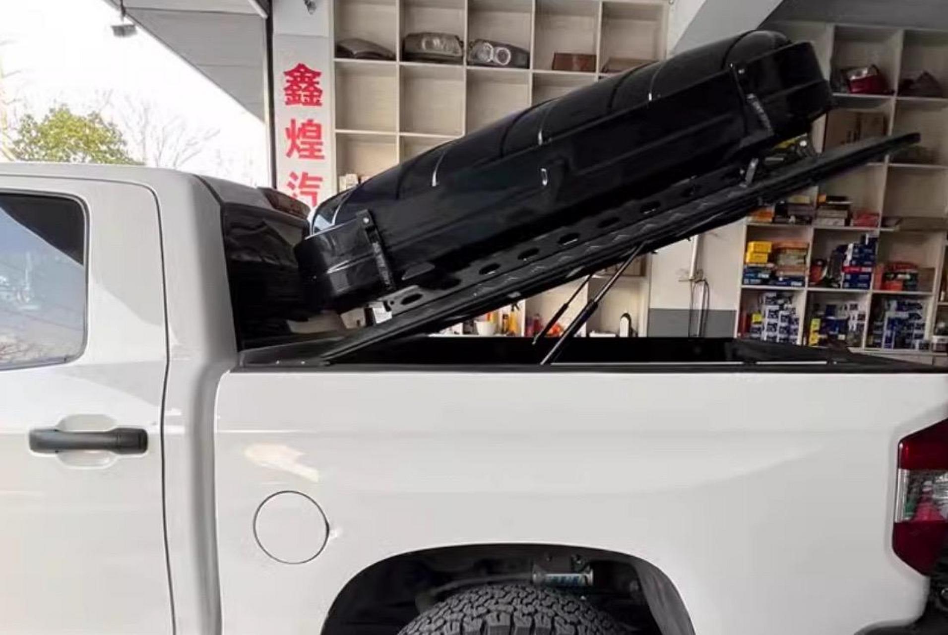 皮卡改装后尾箱平盖坦途角斗士纳瓦拉锐骐长城炮dmax 福特ranger尾箱