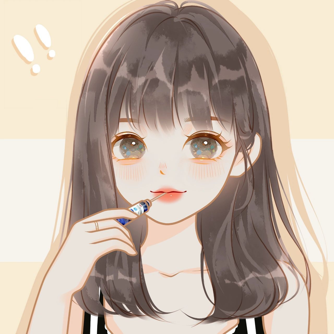 卡通头像 | 手绘头像 | 可爱女生头像 手绘卡通头像 微信头像 甜妹