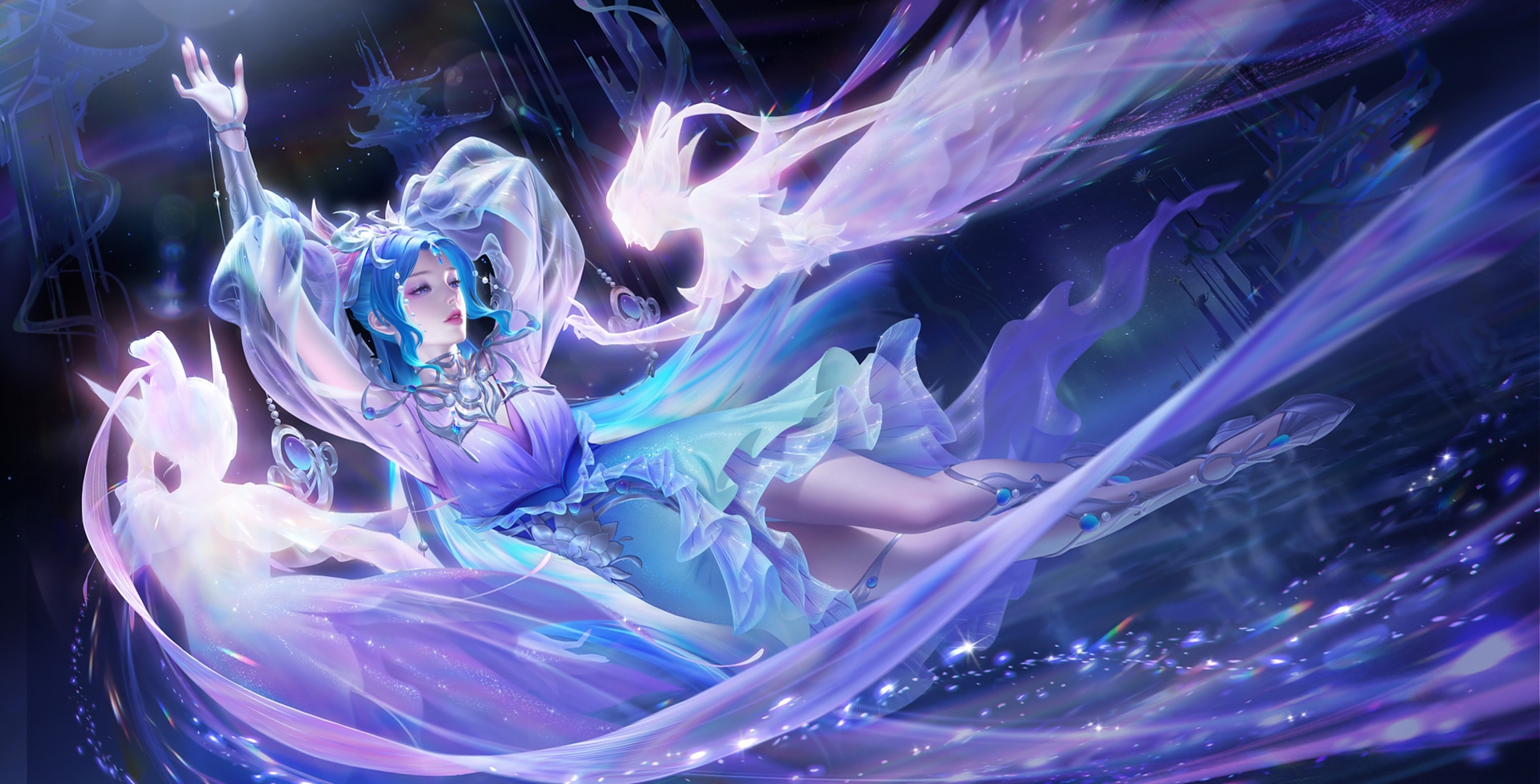 王者荣耀 貂蝉荣耀典藏 幻阙歌 高清海报 别的不说,婵姐的脸是真的能