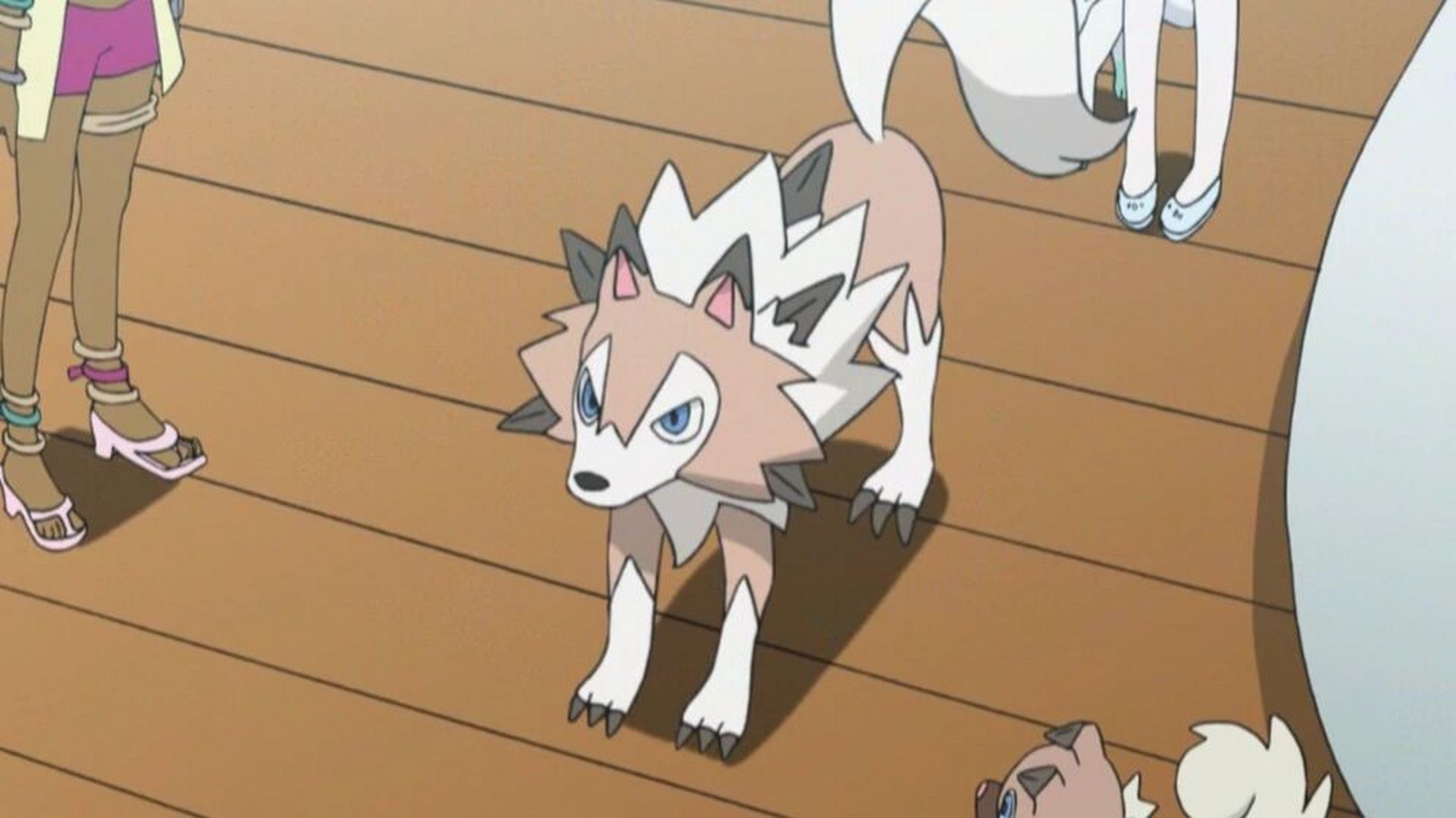 宝可梦图鉴0745:鬃岩狼人(白昼的样子) 0745:鬃岩狼人(白昼的样子)