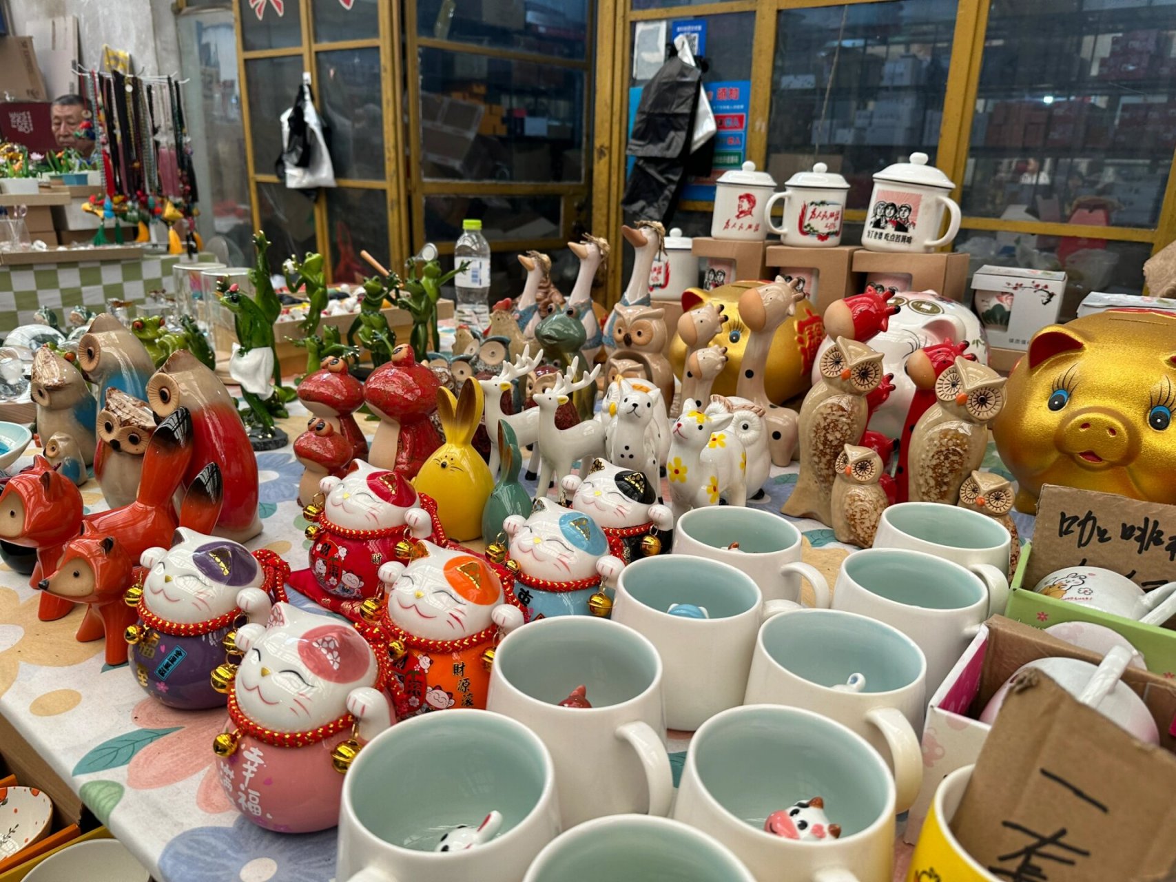 淄博大观园琉璃市场 物美价廉品种多～ #淄博# #博山陶瓷琉璃大观园