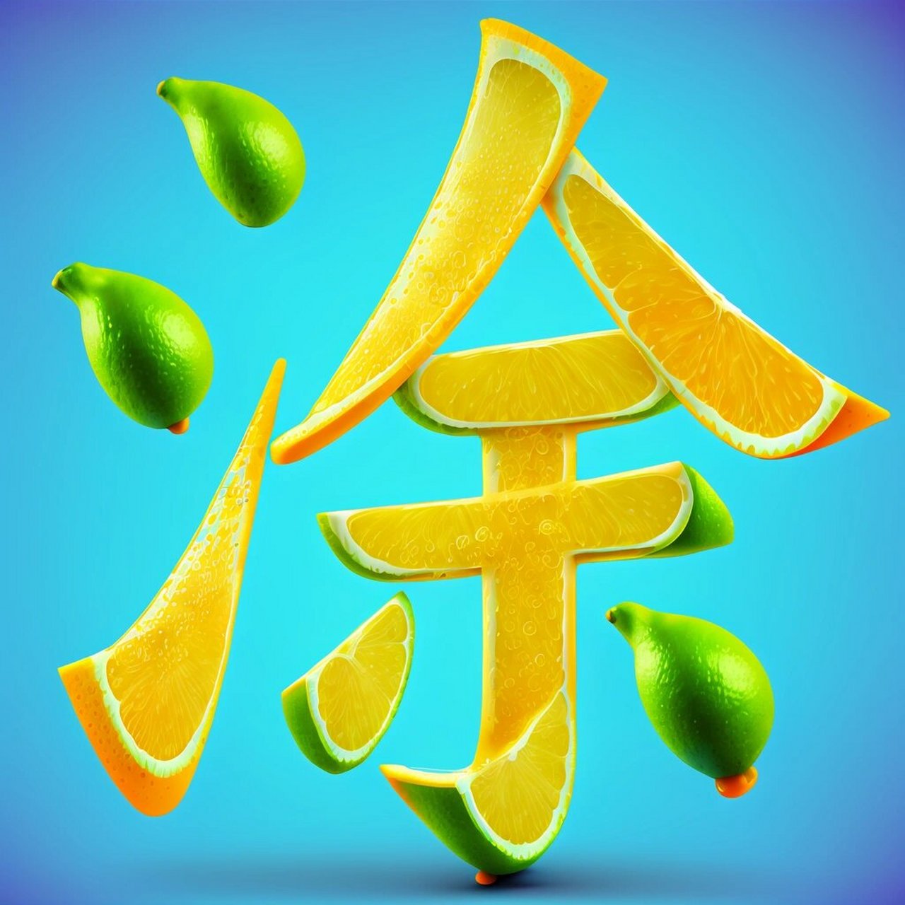 字体设计·涂·姓氏头像