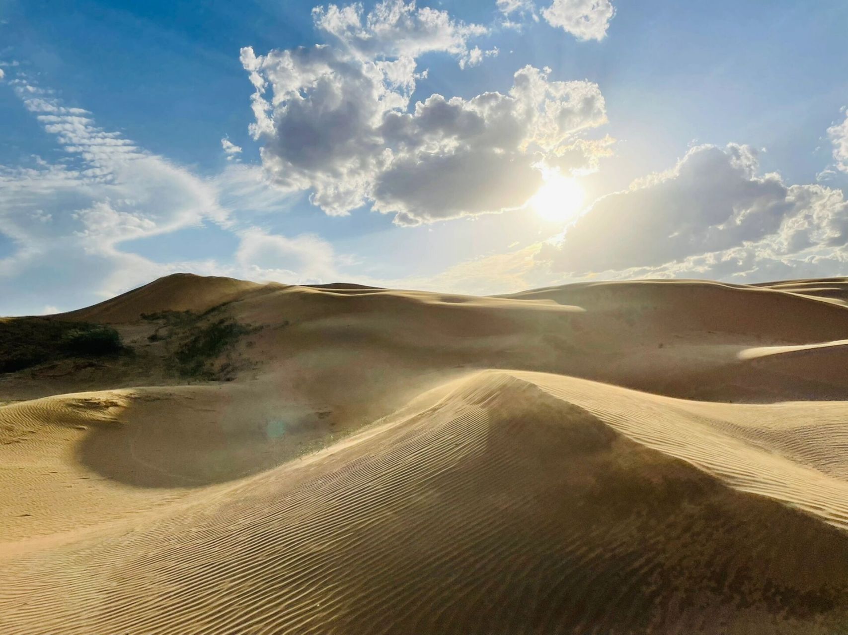 响沙湾260一日游不要太值 周末从北京高铁到包头,和家人在响沙湾痛快