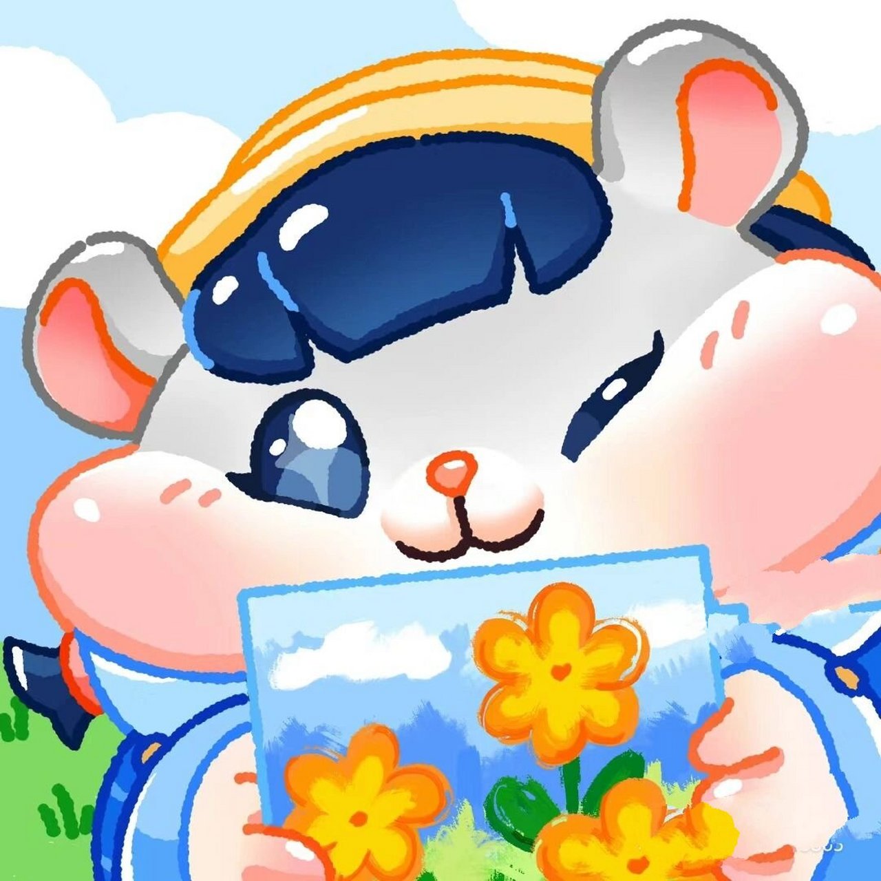 蛋仔派对仓鼠米仔头像 仓鼠米仔染色全部集齐啦,而且还有拟人的呢