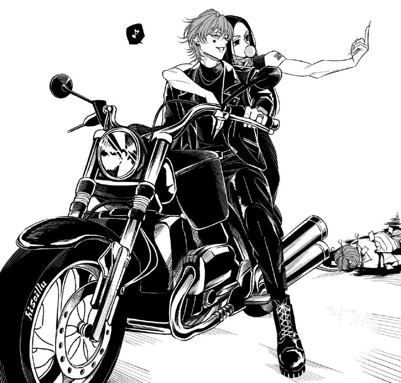 足疗 #全职猎人# #西索# #伊耳迷# i.yuppenta