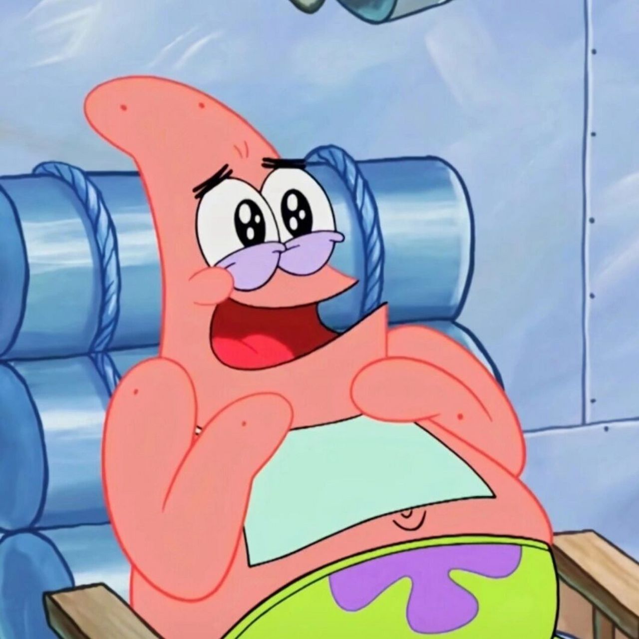 可爱的派大星头像来喽 前面发了海绵宝宝 这一期发一下派大星吧